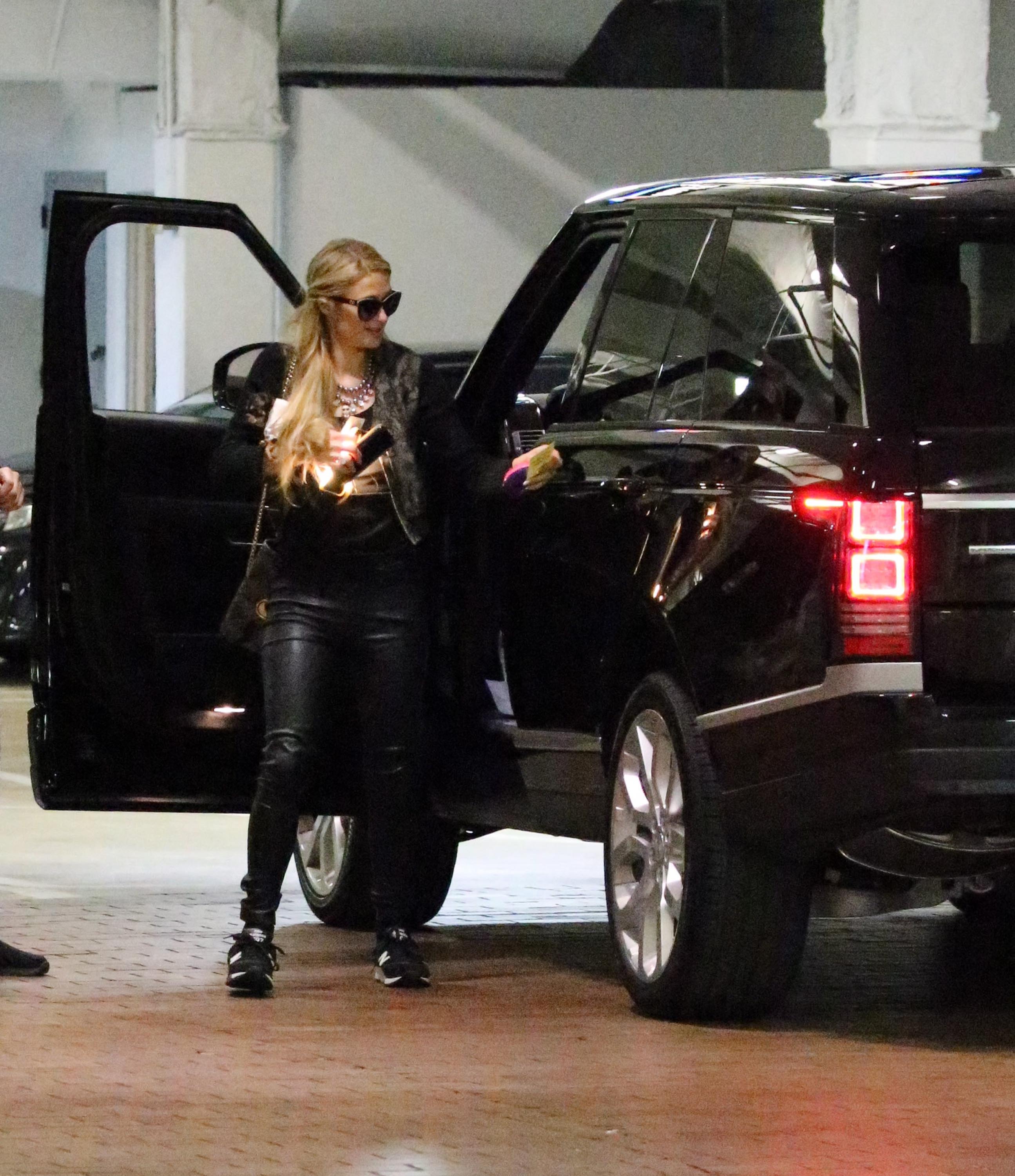 Paris Hilton out in Beverly Hills