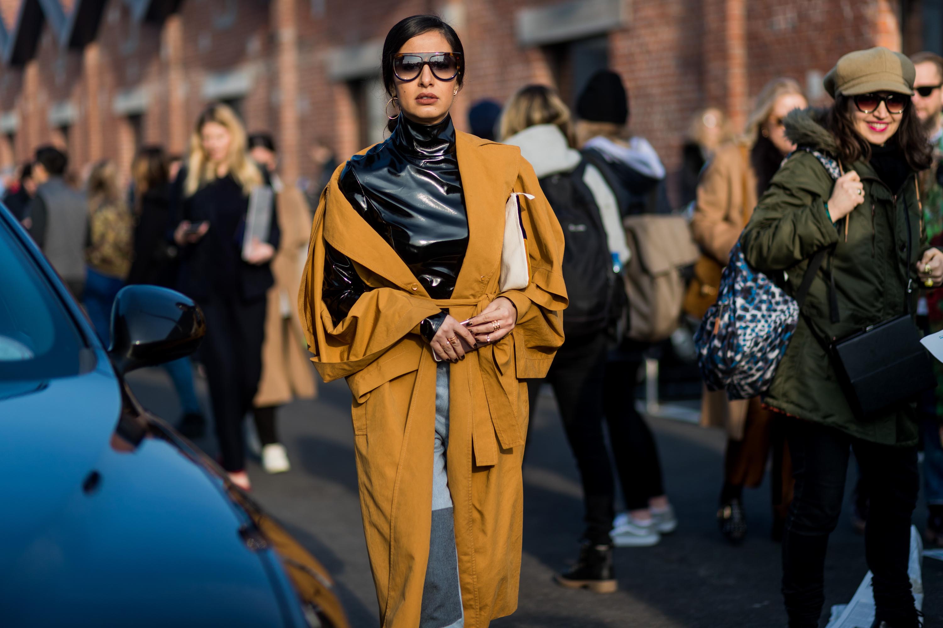 Street Style during Milan Fashion Week