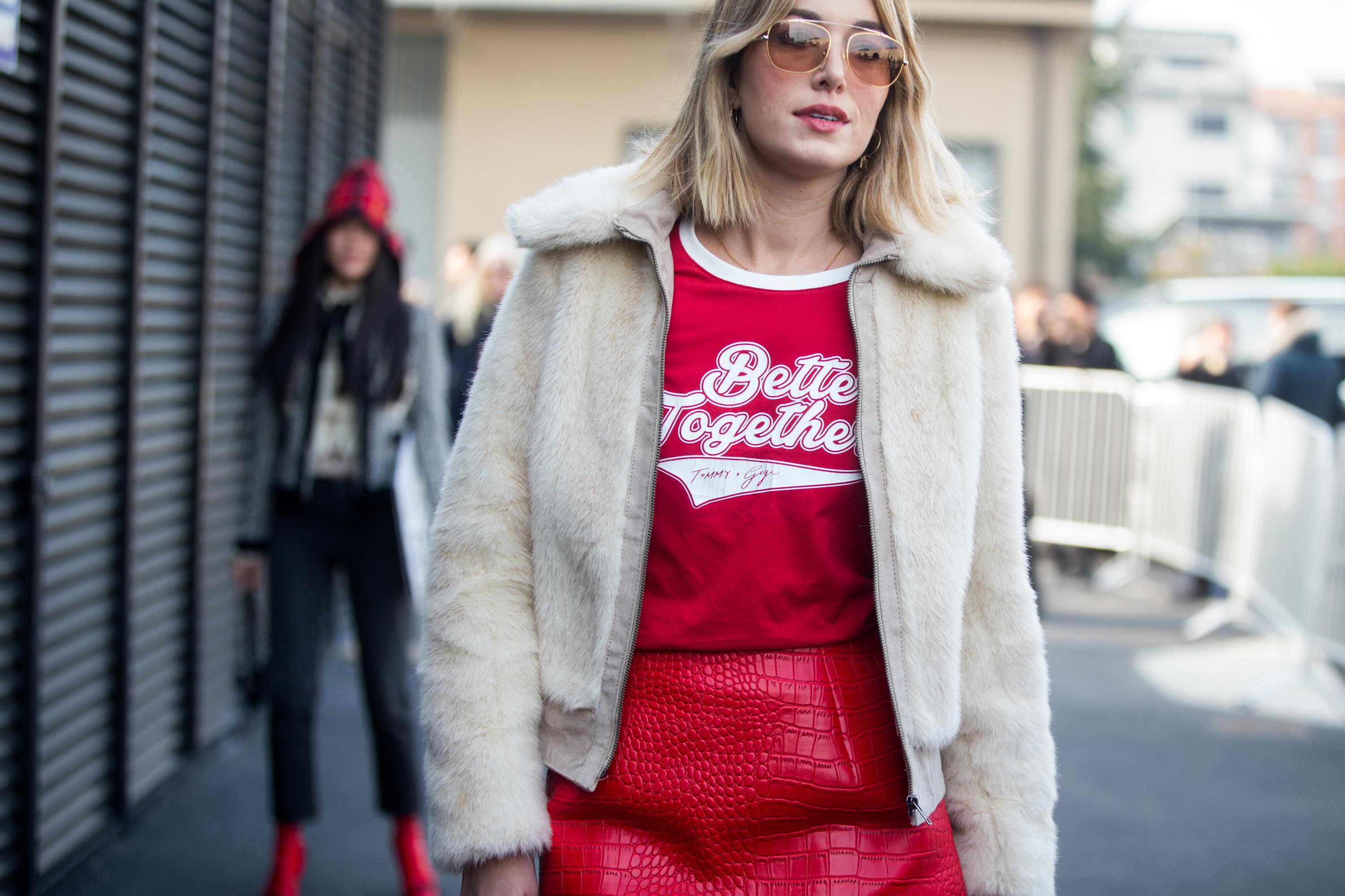 Street Style during Milan Fashion Week