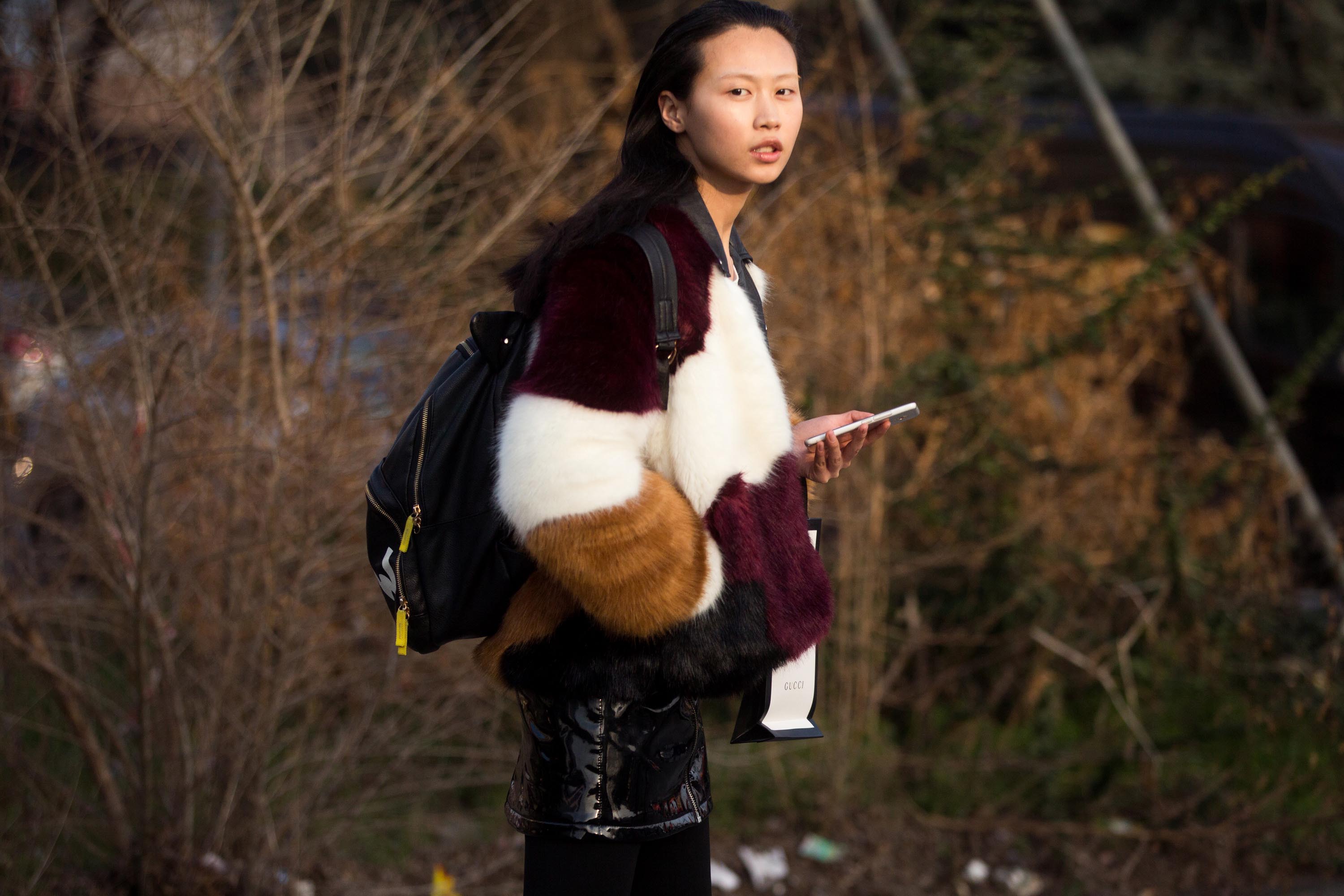 Street Style during Milan Fashion Week