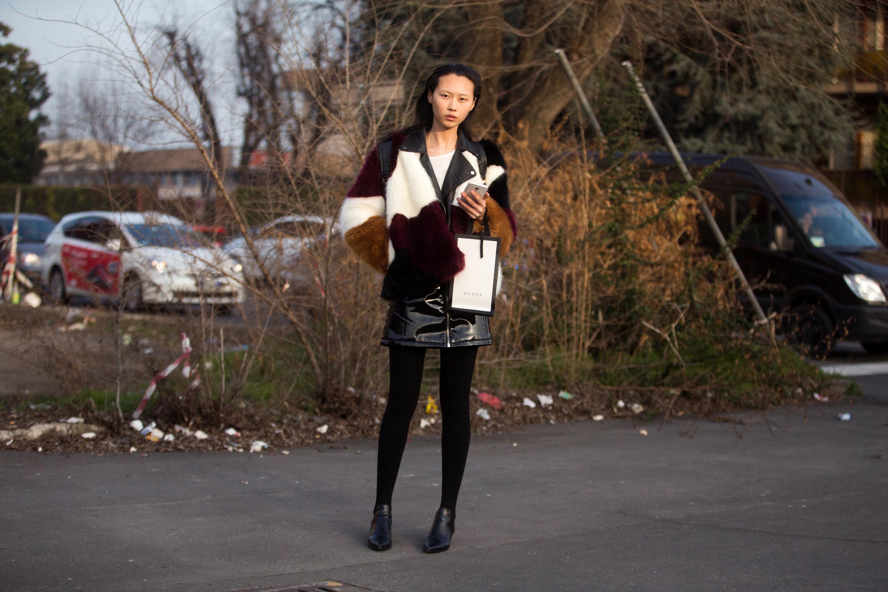 Street Style during Milan Fashion Week