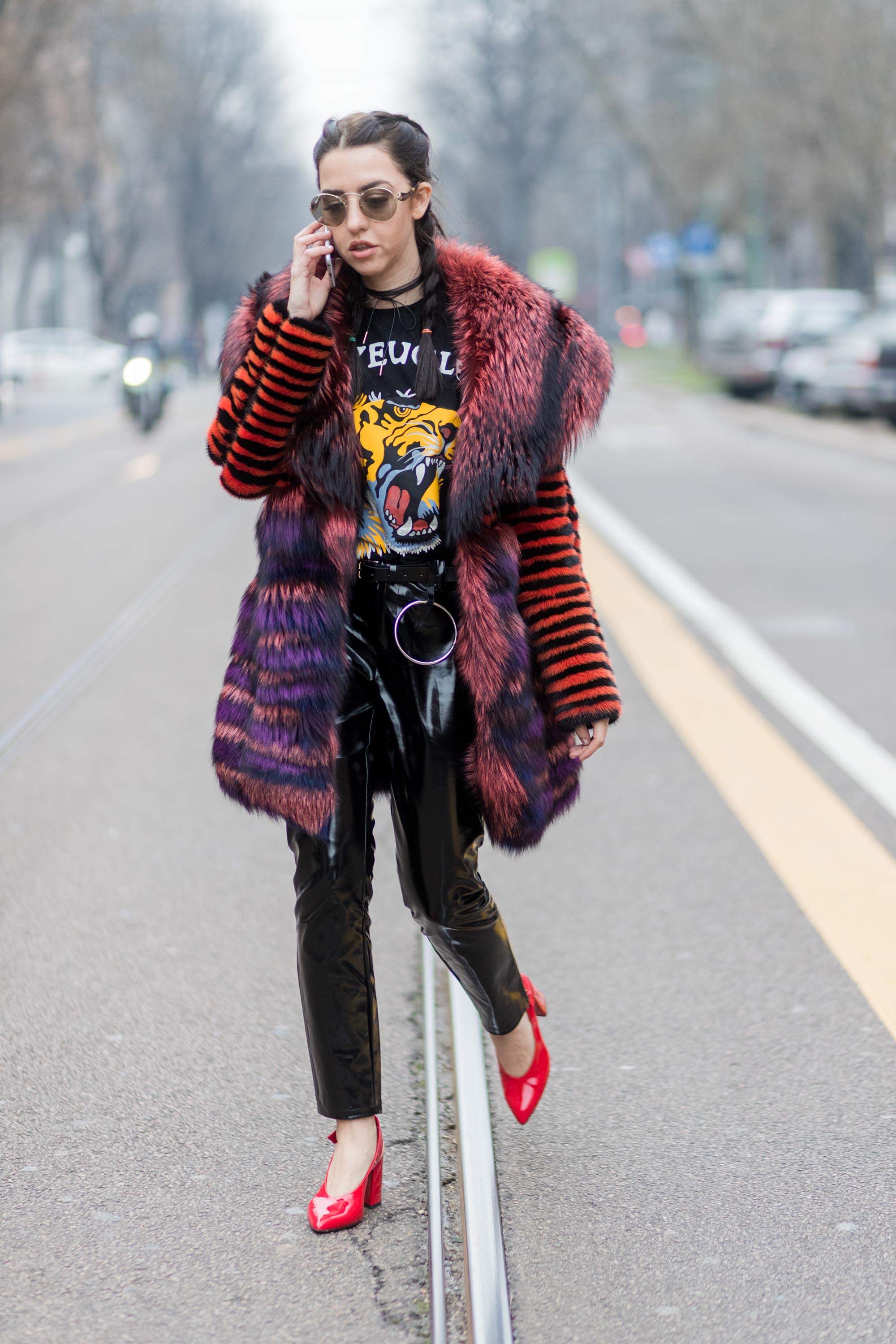 Street Style during Milan Fashion Week