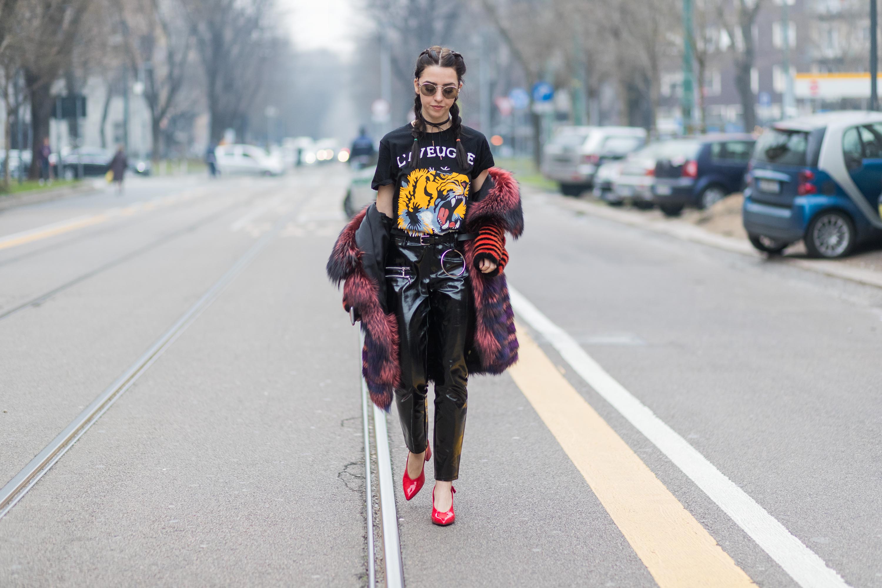 Street Style during Milan Fashion Week