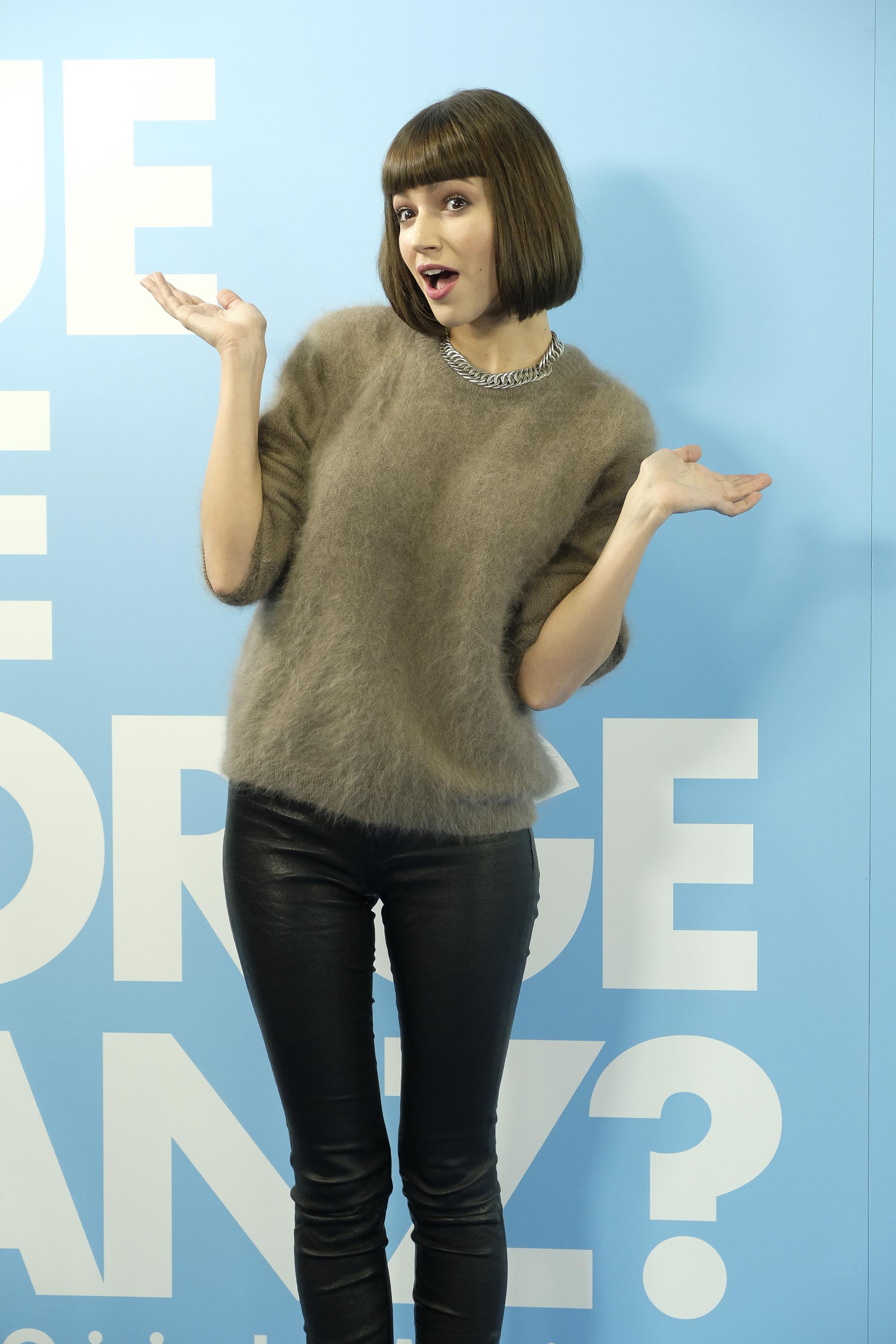 Ursula Corbero during Que fue de Jorge Sanz Madrid Premiere