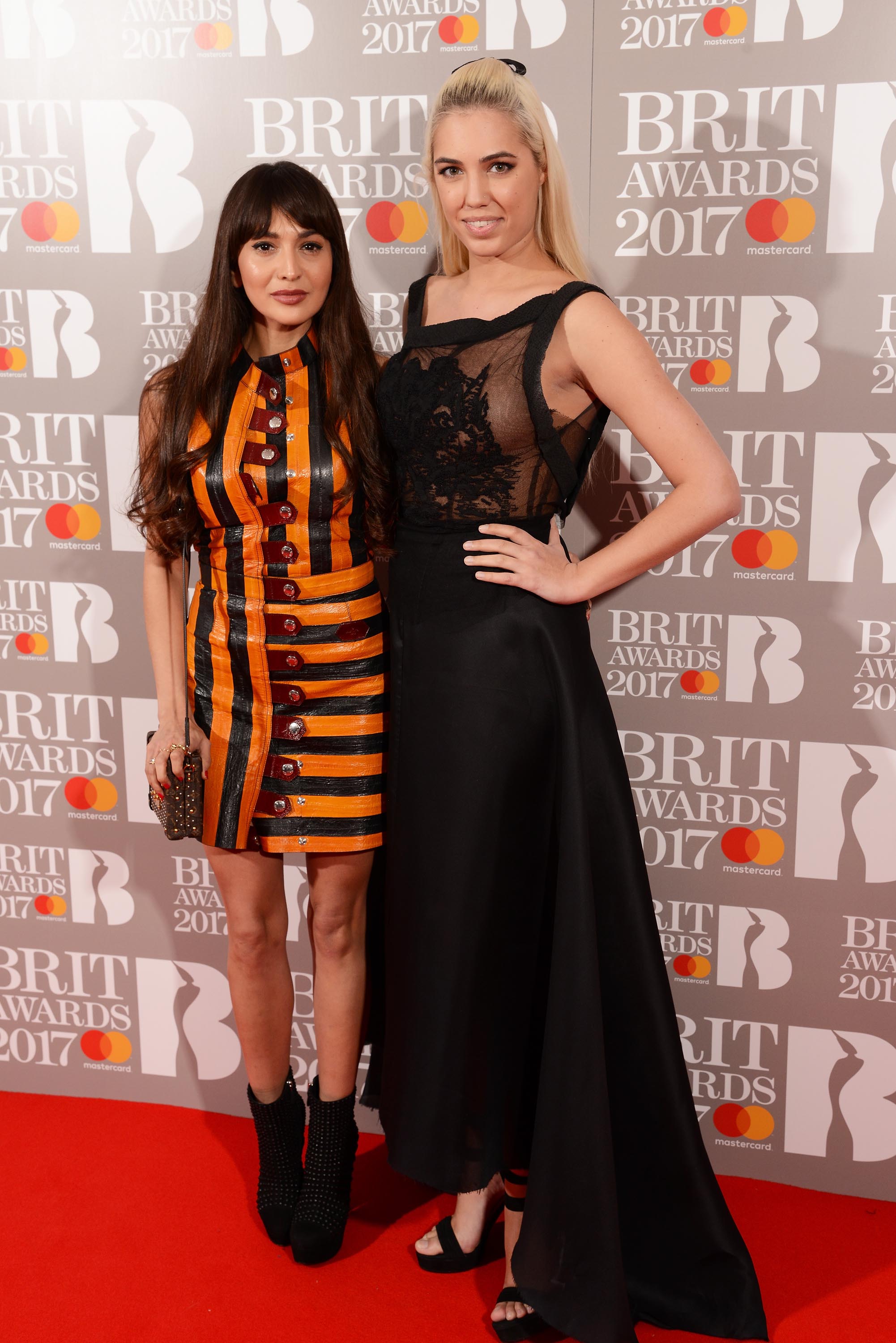 Zara Martin attends The BRIT Awards 2017