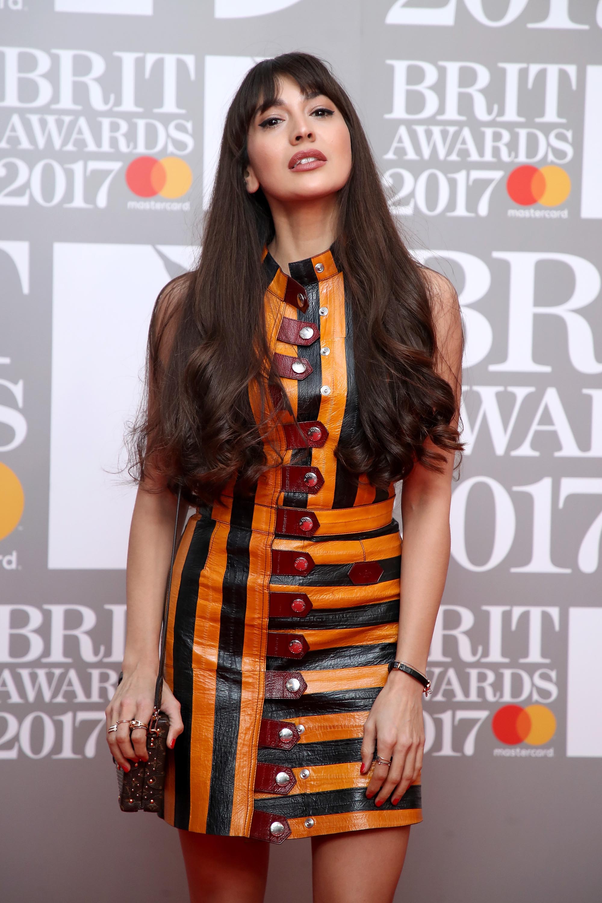 Zara Martin attends The BRIT Awards 2017