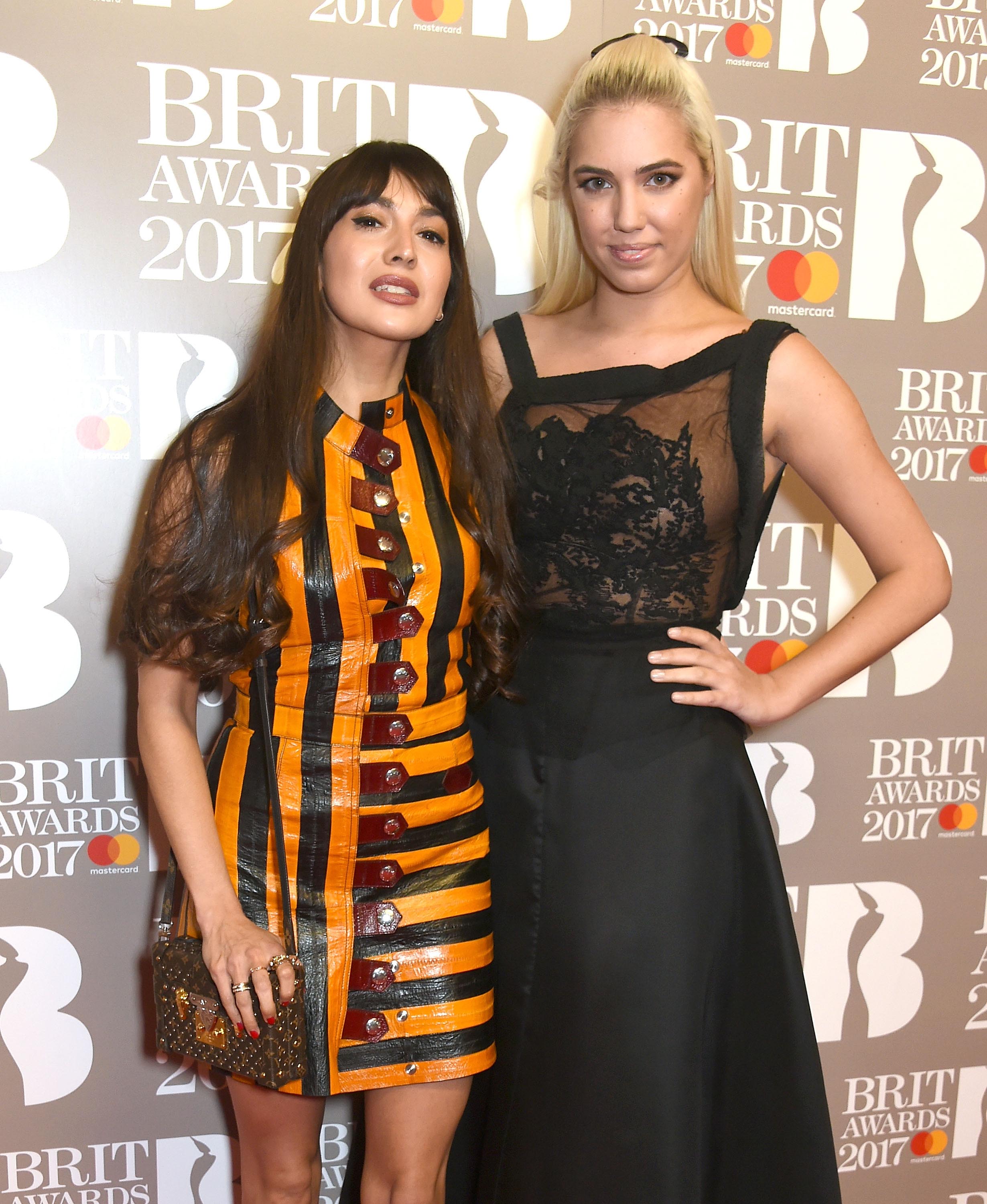 Zara Martin attends The BRIT Awards 2017