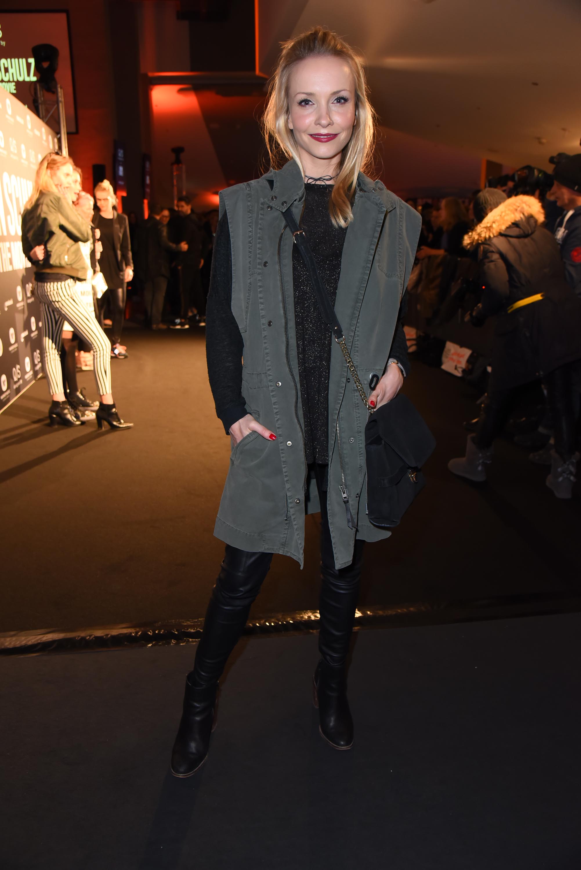 Janin Reinhardt attends Premiere of Robin Schulz