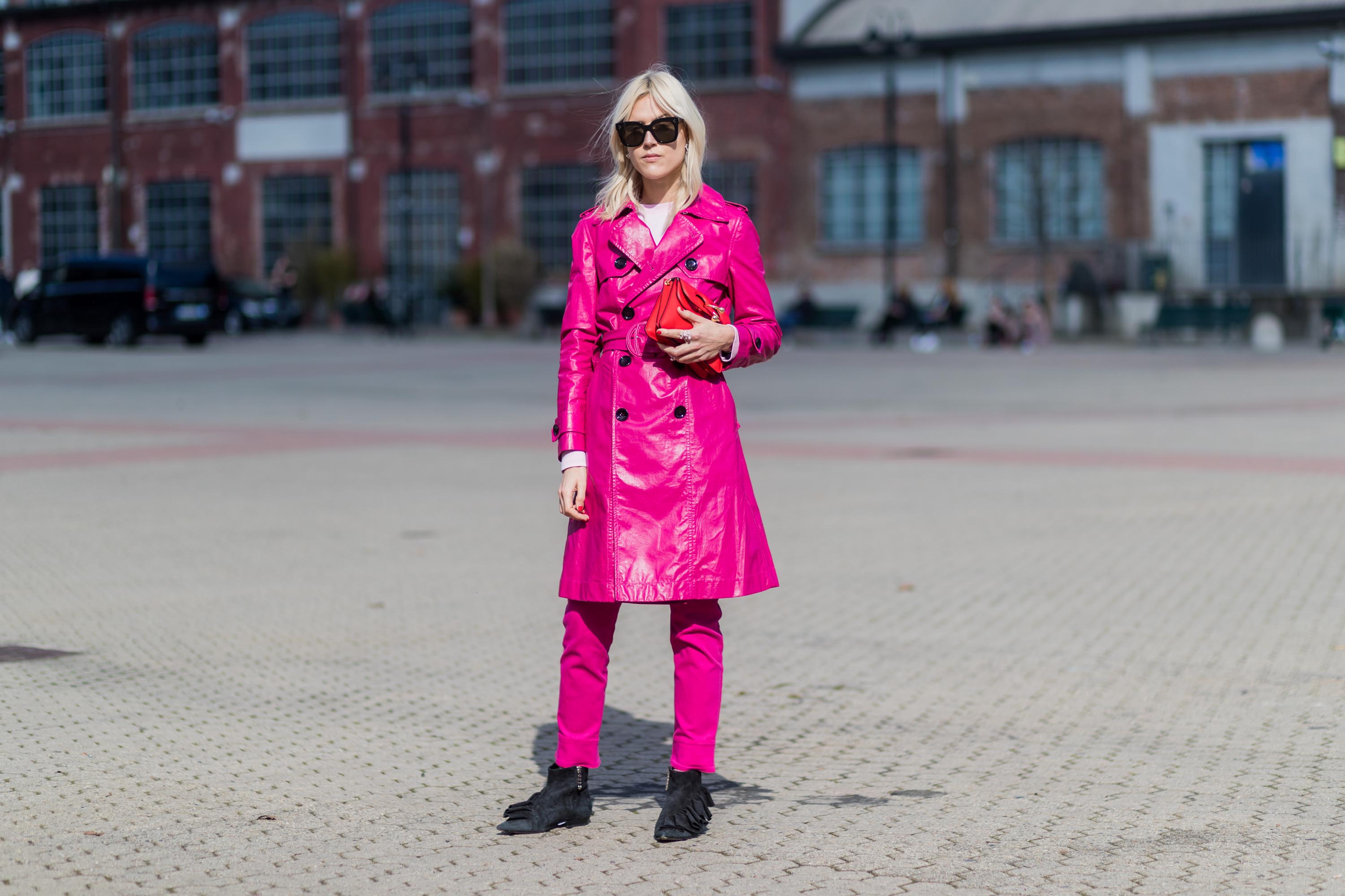 Street style during Milan Fashion Week Fall/Winter 2017/18