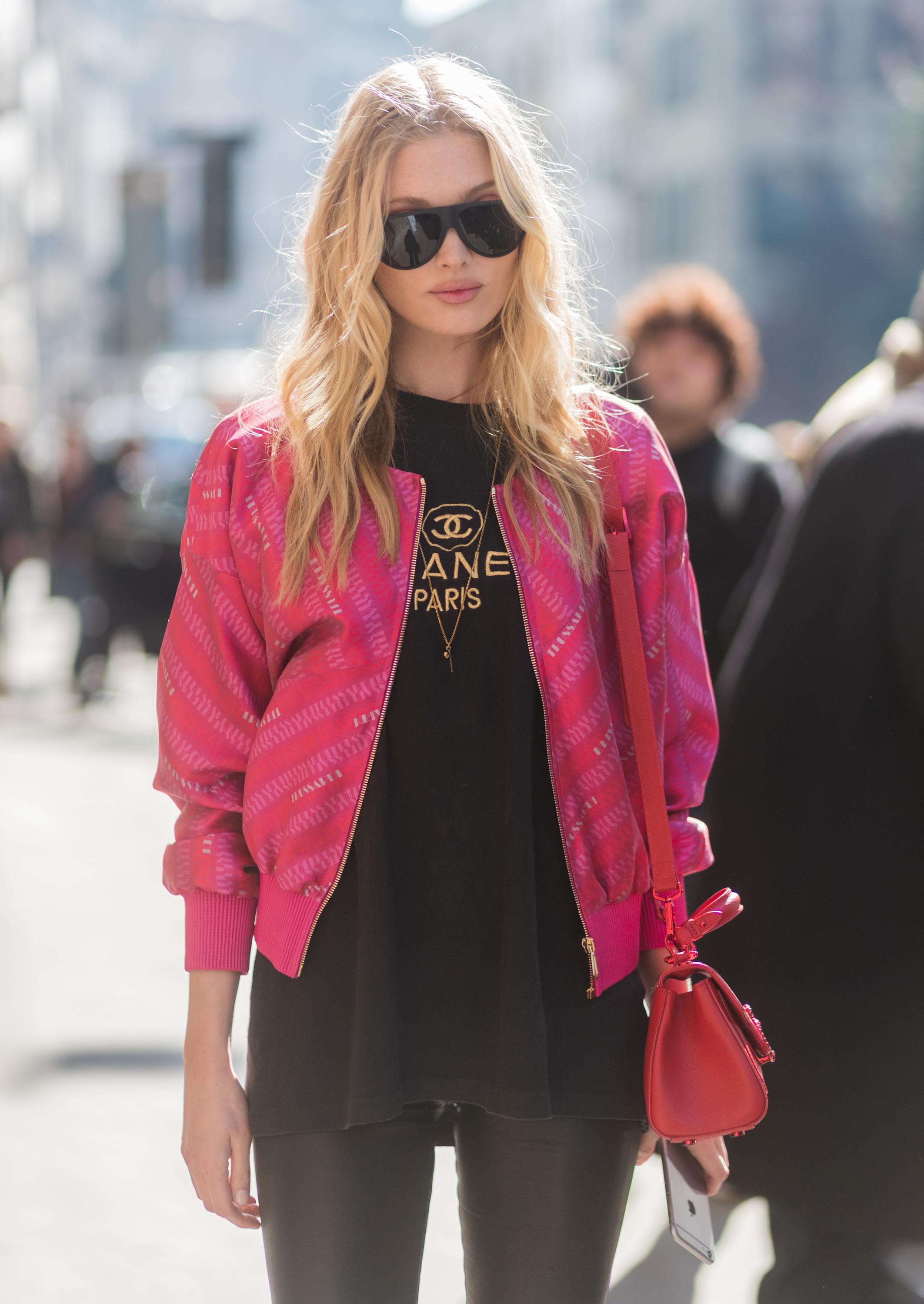 Street style during Milan Fashion Week Fall/Winter 2017/18