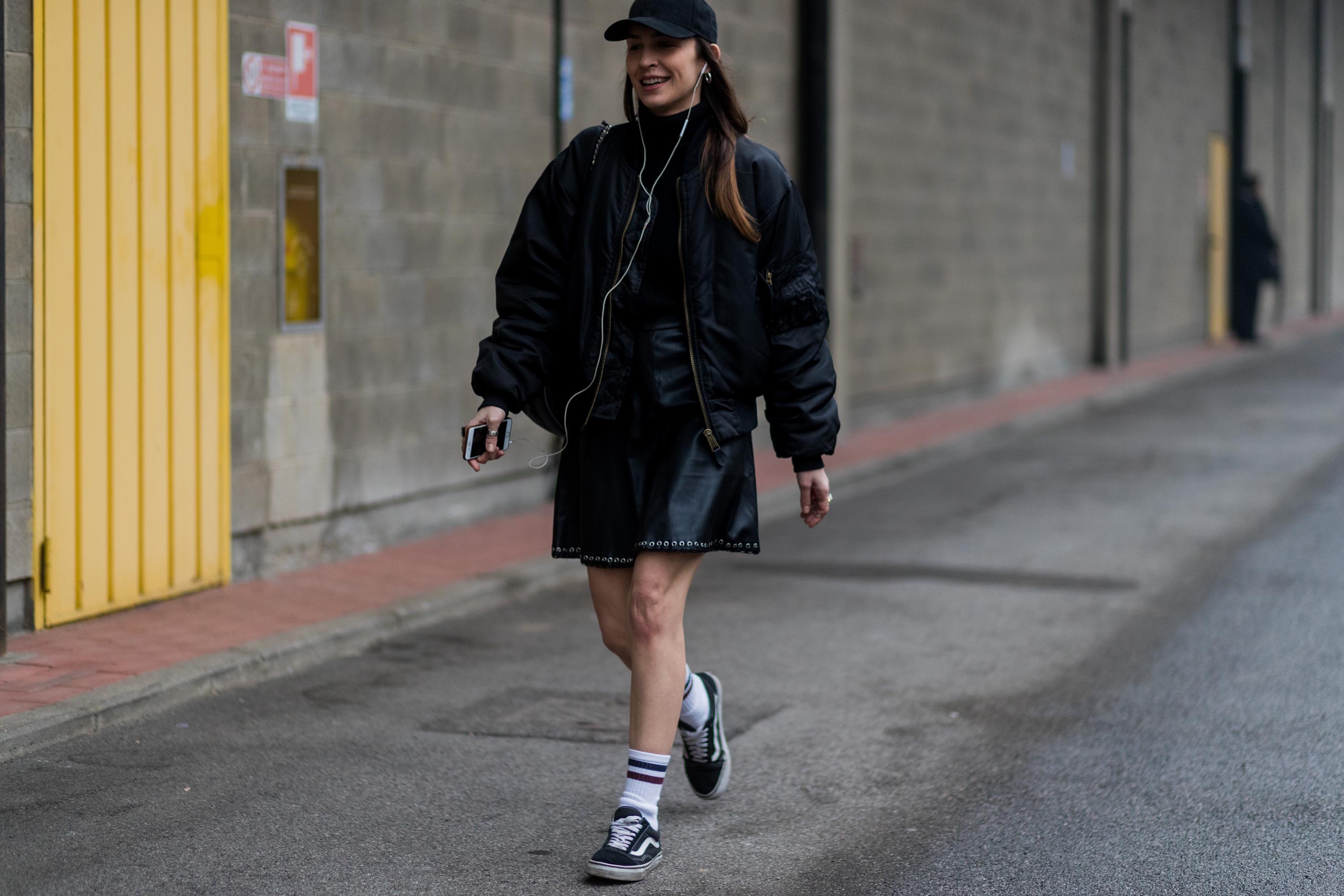 Street style during Milan Fashion Week Fall/Winter 2017/18