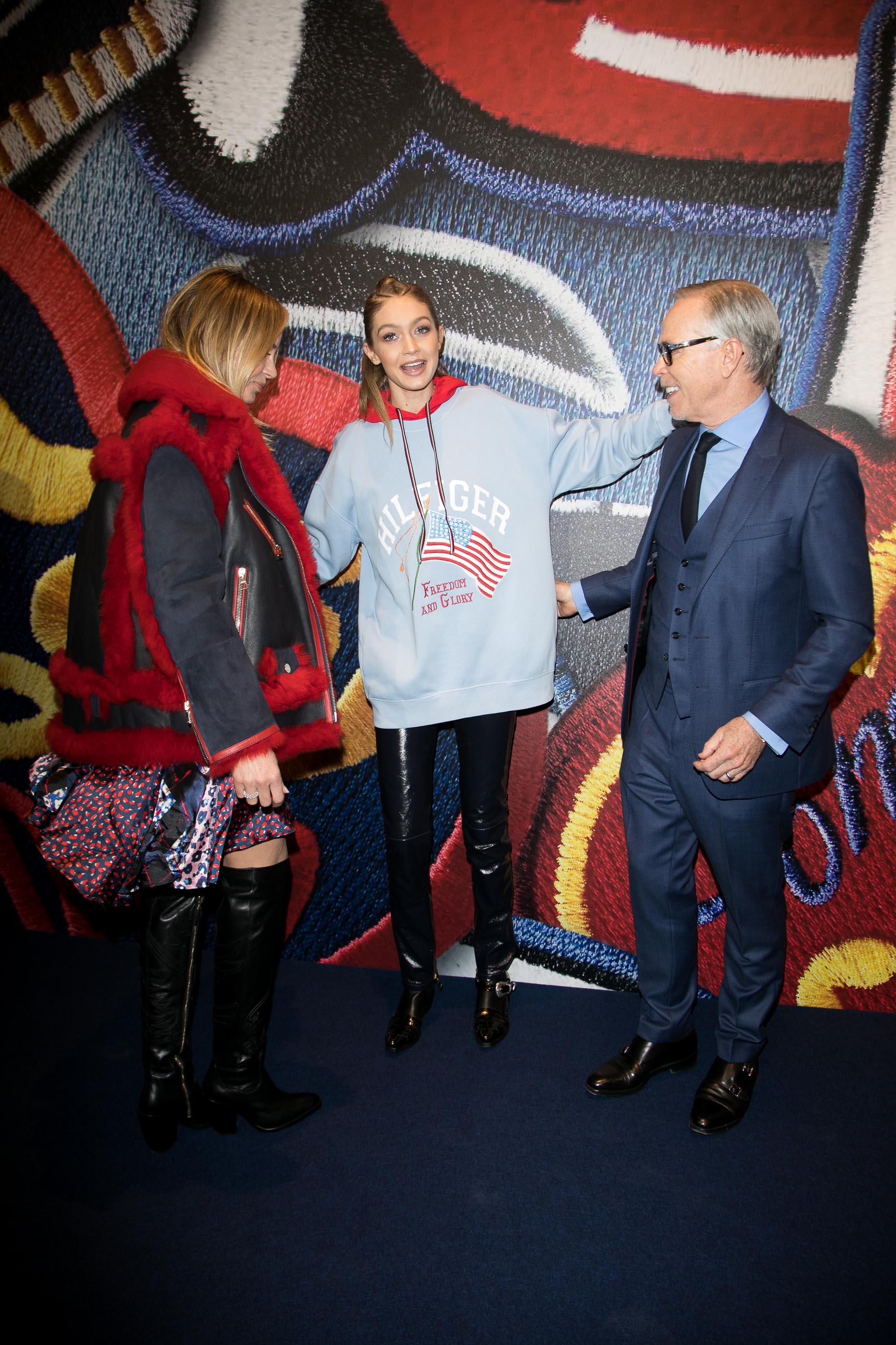 Gigi Hadid attends the Capsule Collection Tommy X Gigi Spring 2017