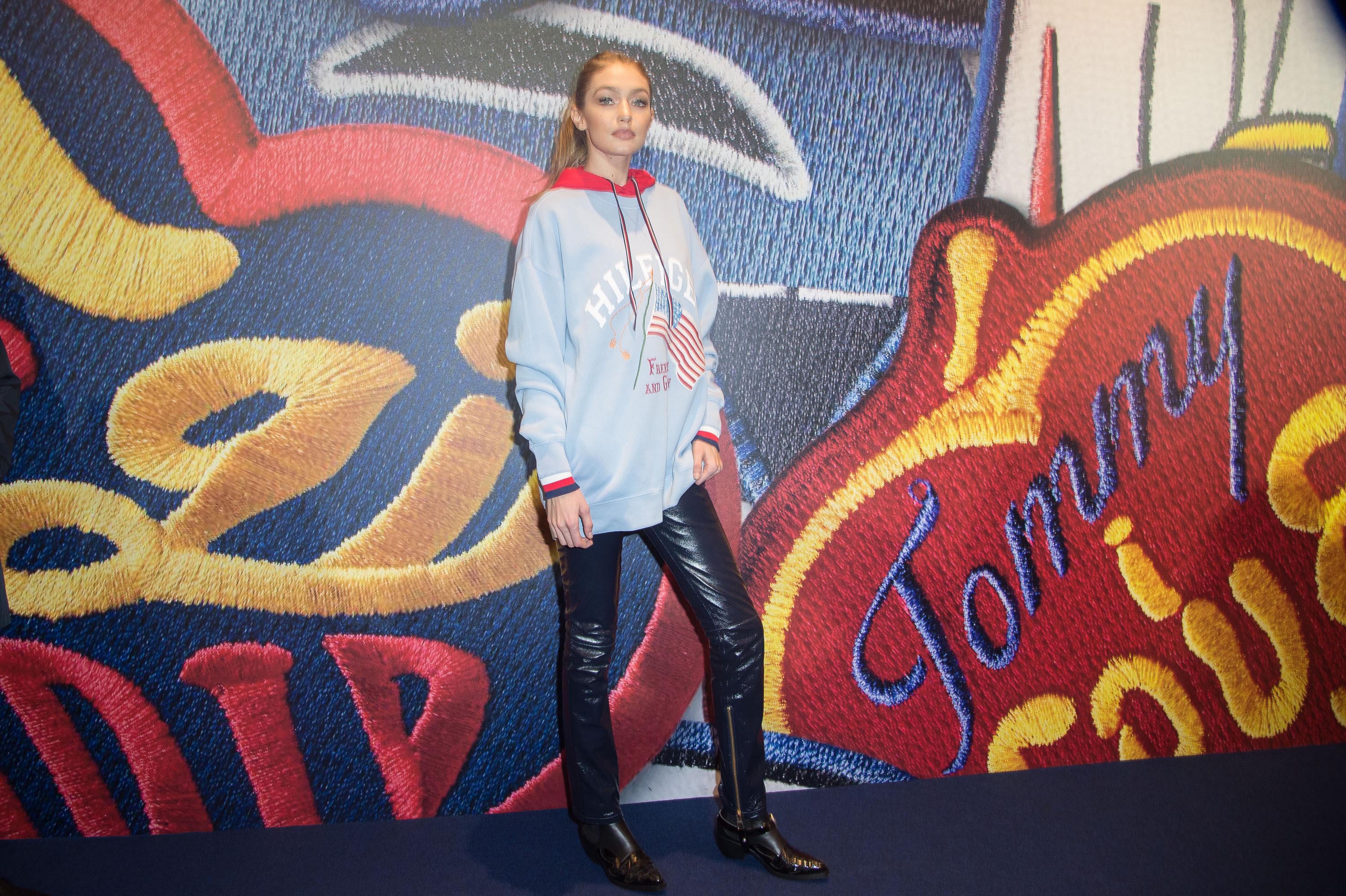 Gigi Hadid attends the Capsule Collection Tommy X Gigi Spring 2017