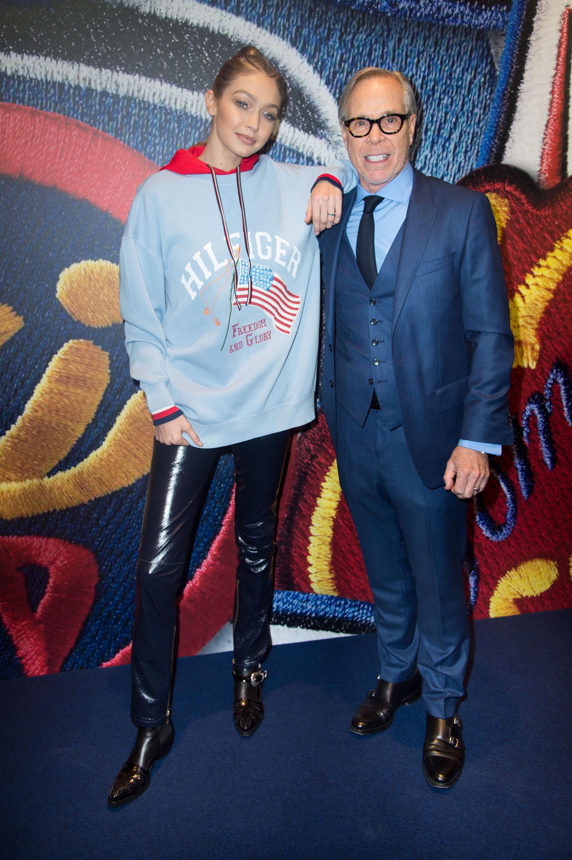 Gigi Hadid attends the Capsule Collection Tommy X Gigi Spring 2017