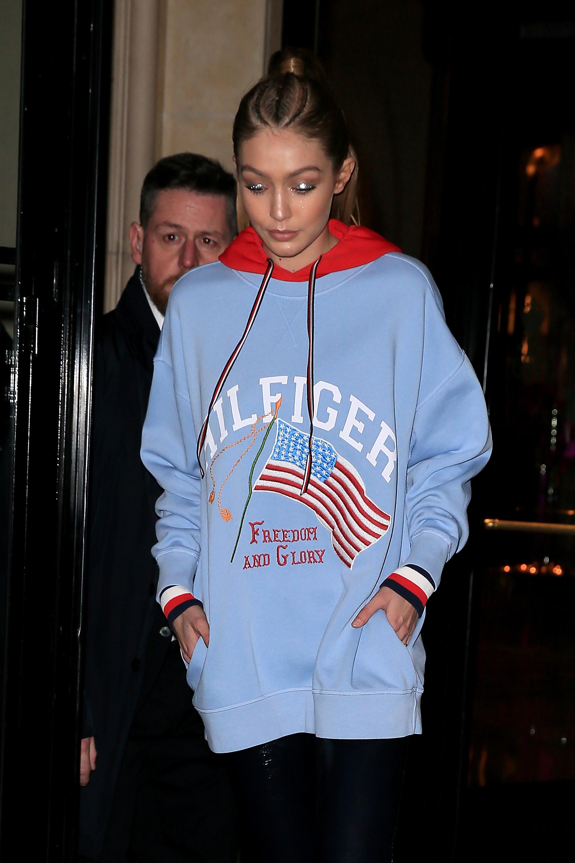 Gigi Hadid attends the Capsule Collection Tommy X Gigi Spring 2017