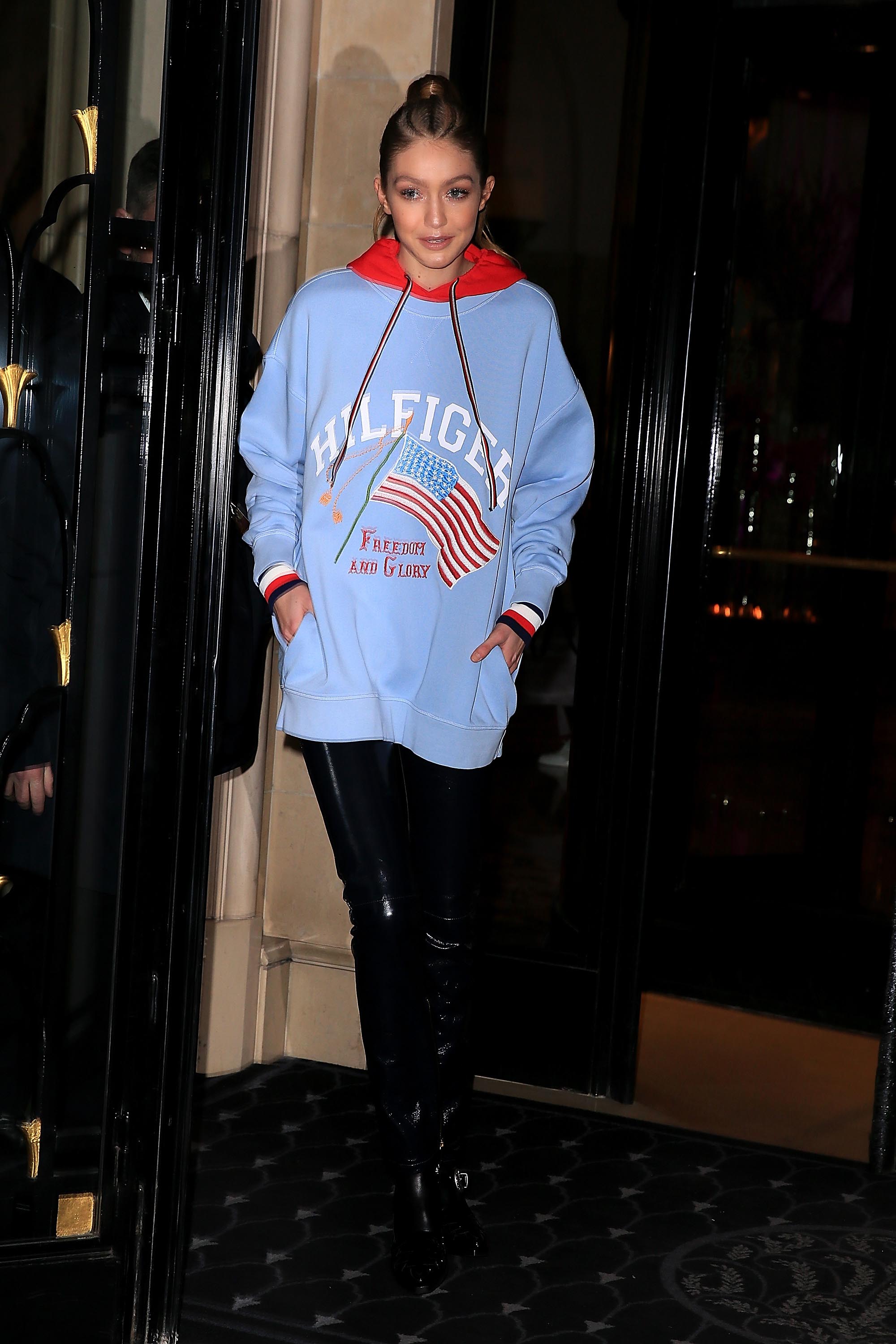 Gigi Hadid attends the Capsule Collection Tommy X Gigi Spring 2017