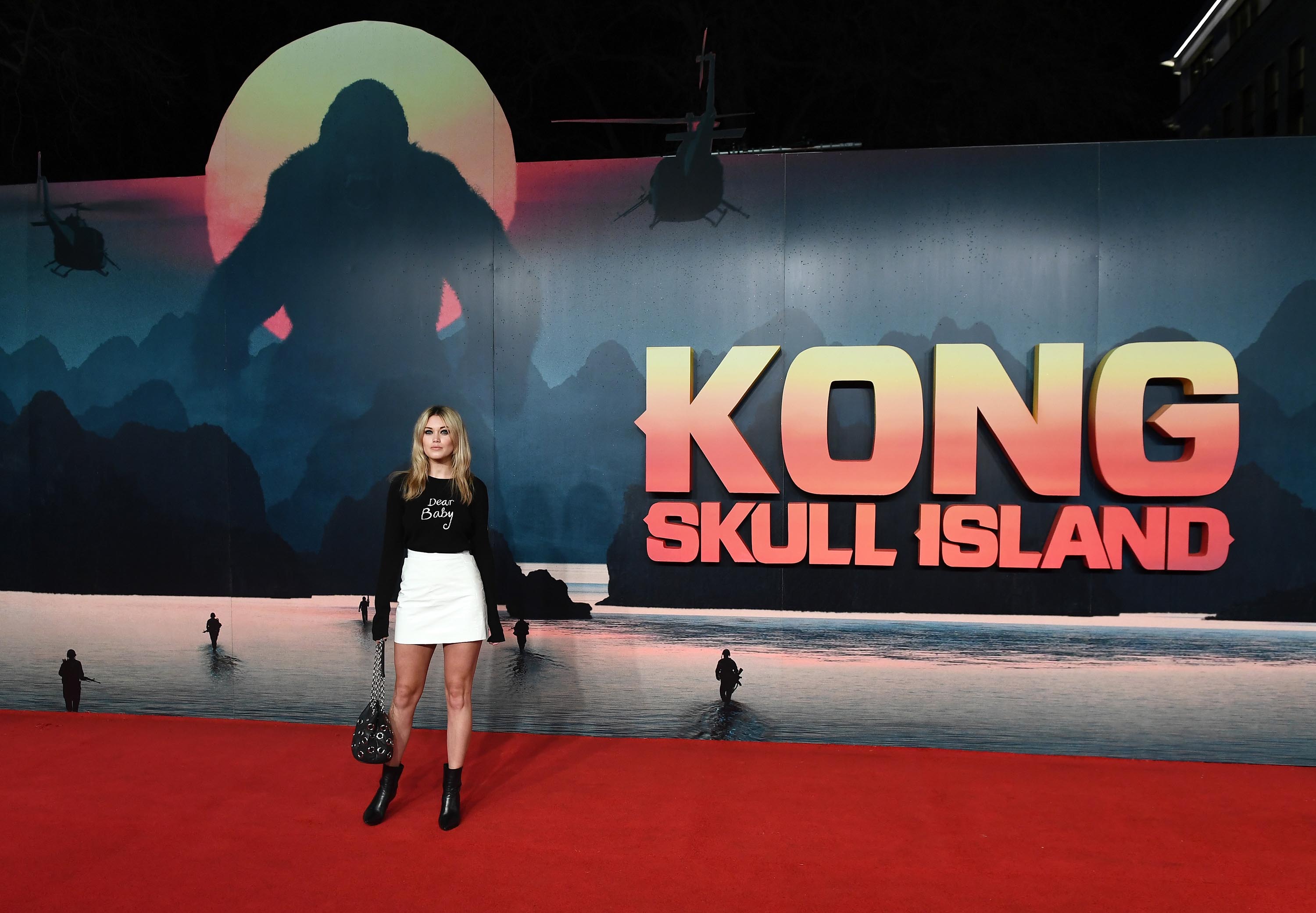 Kara Rose Marshall attends the European Premiere of ‘Kong: Skull Island’
