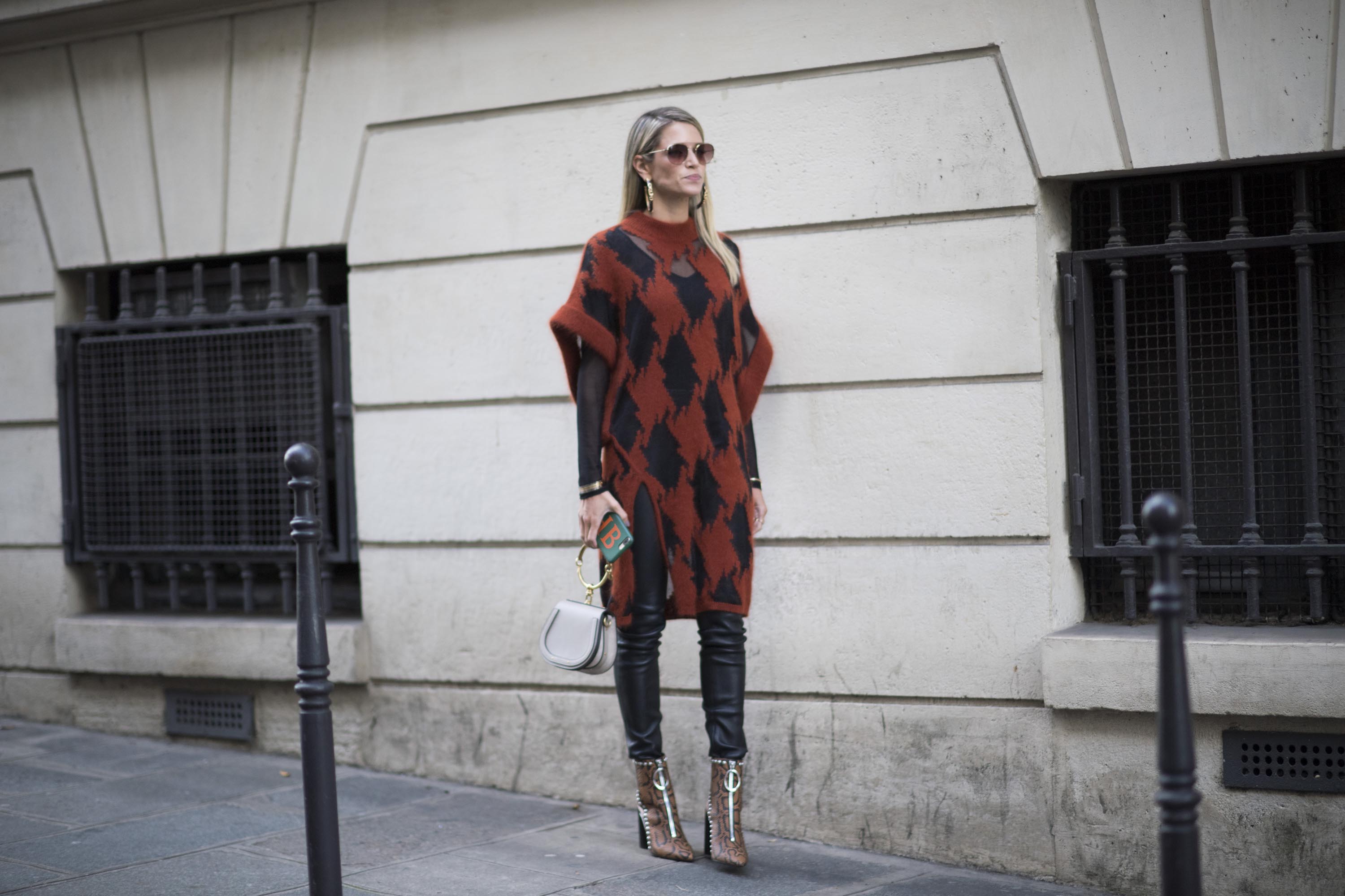 Helena Bordon seen in the streets of Paris