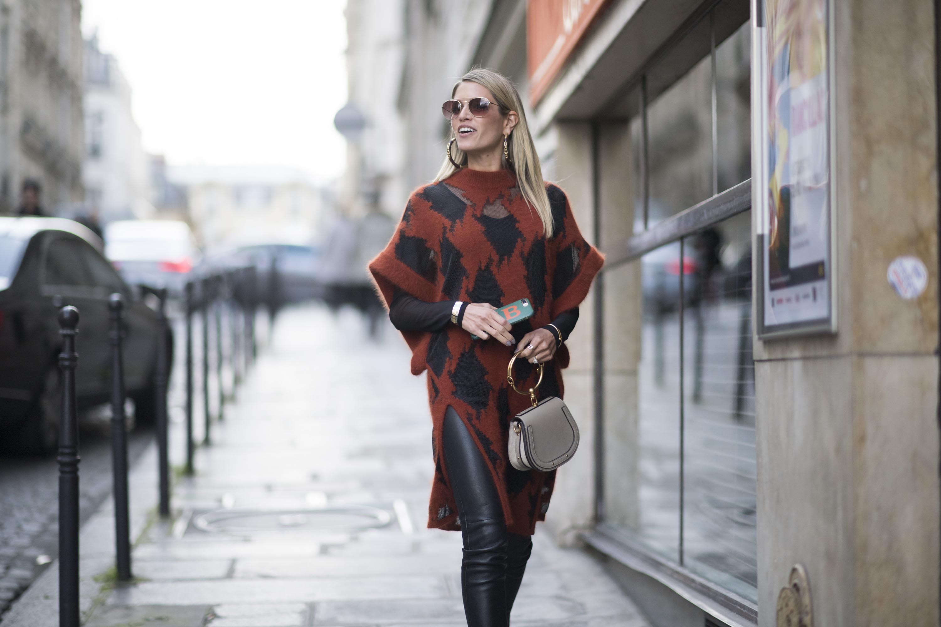 Helena Bordon seen in the streets of Paris