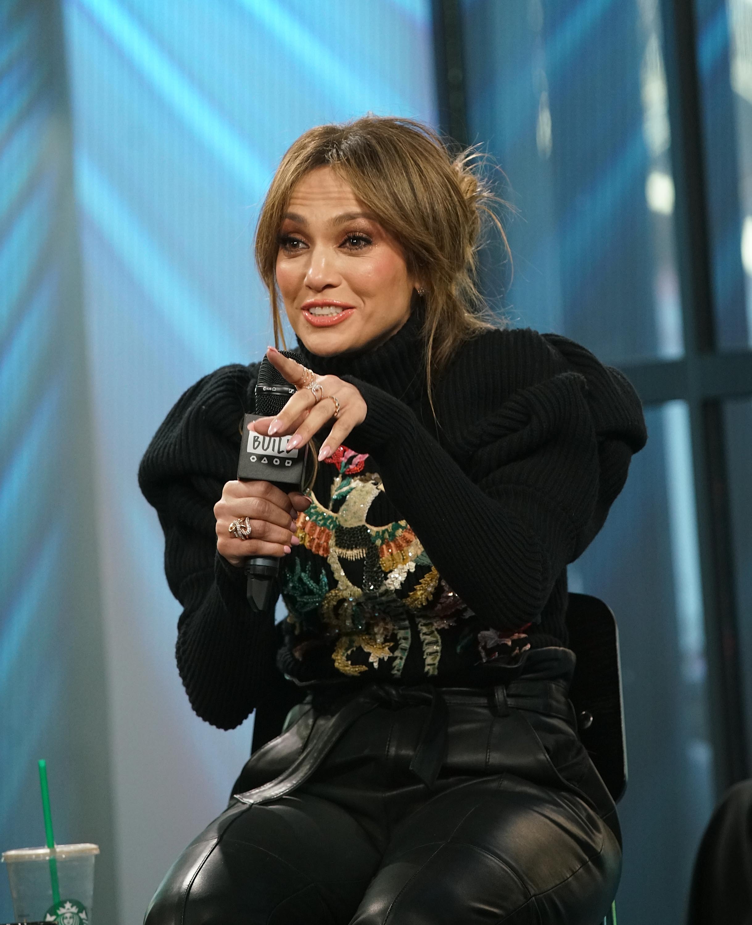 Jennifer Lopez visits the Build Series Discussing ‘Shades Of Blue’