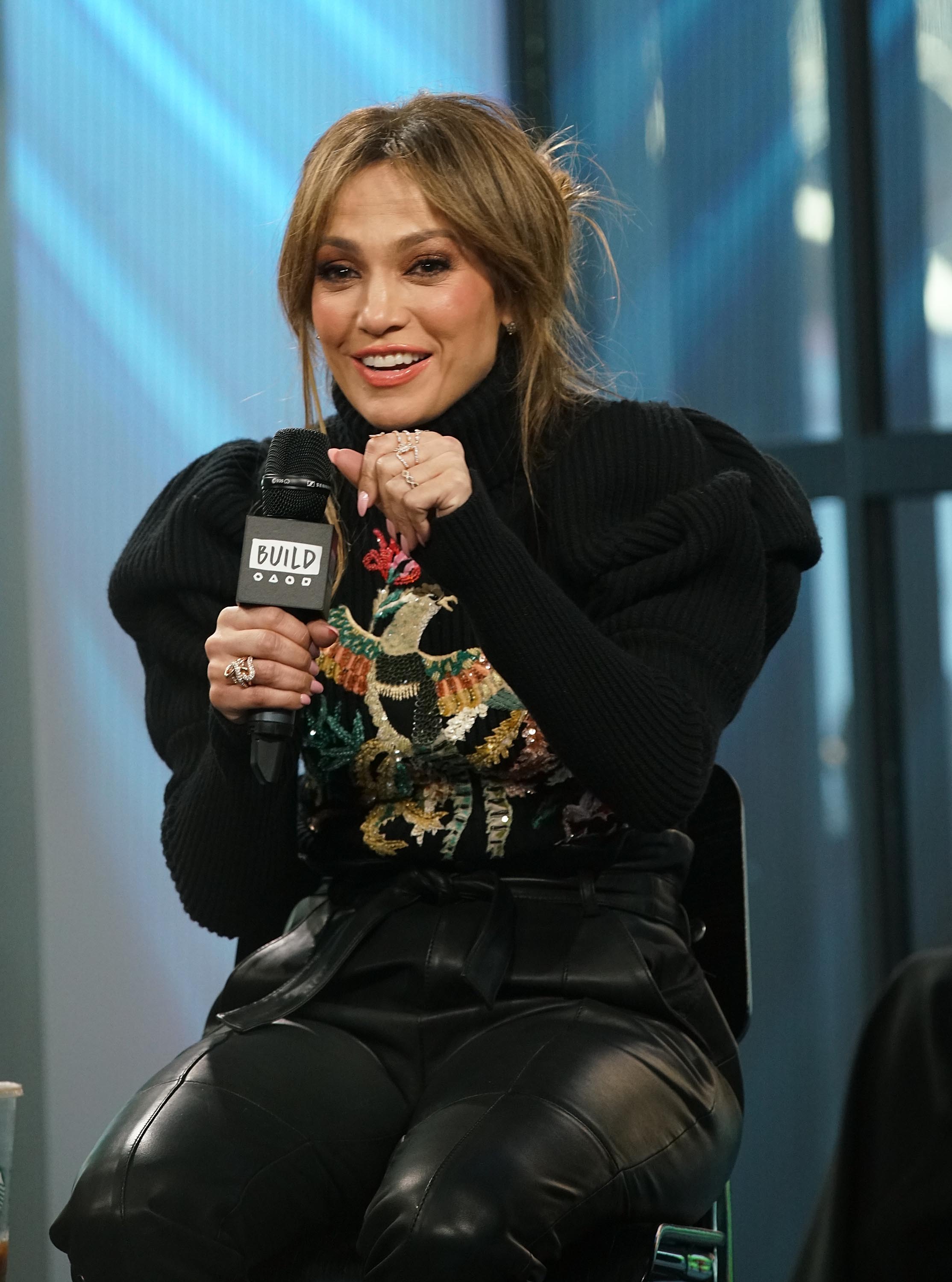 Jennifer Lopez visits the Build Series Discussing ‘Shades Of Blue’