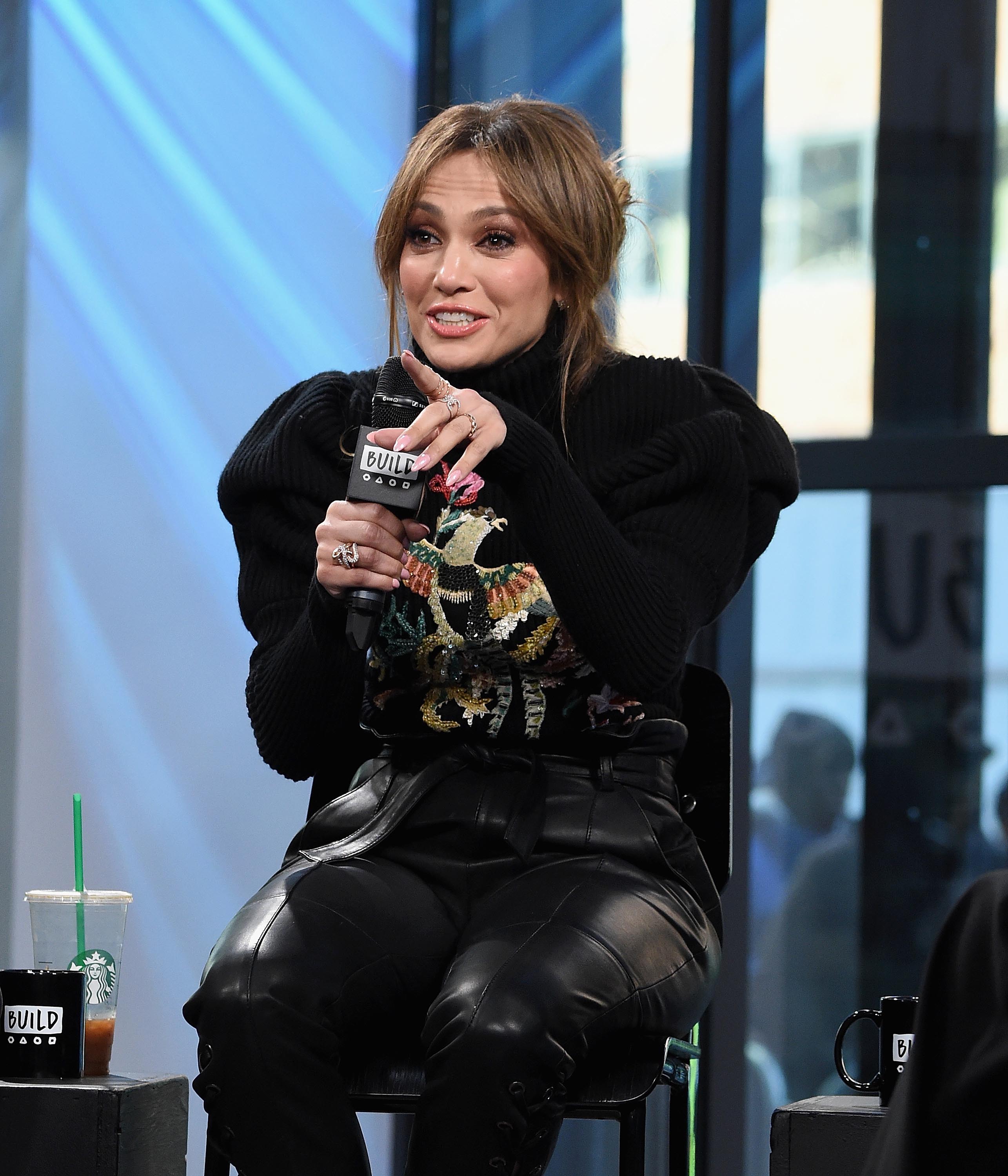 Jennifer Lopez visits the Build Series Discussing ‘Shades Of Blue’