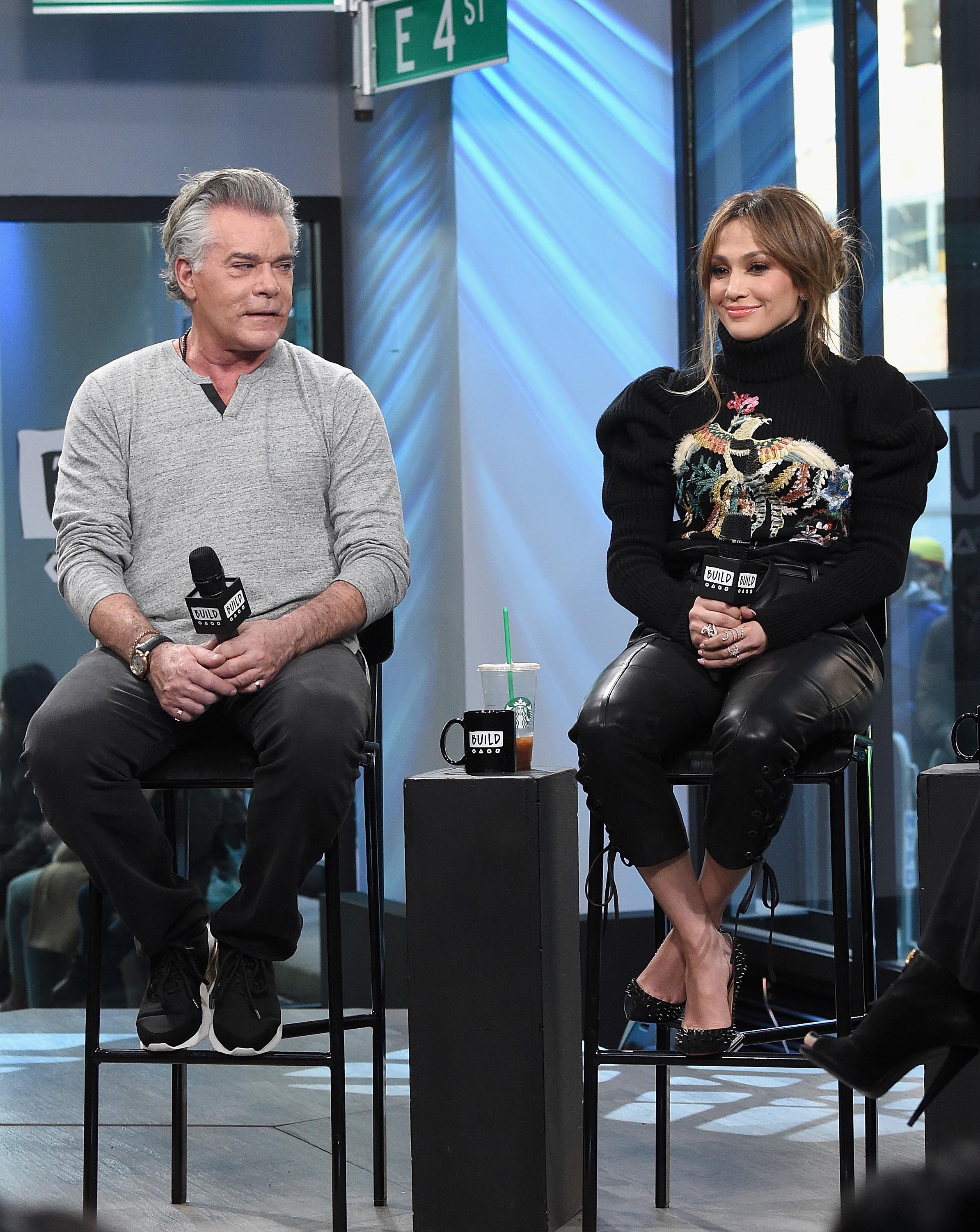 Jennifer Lopez visits the Build Series Discussing ‘Shades Of Blue’