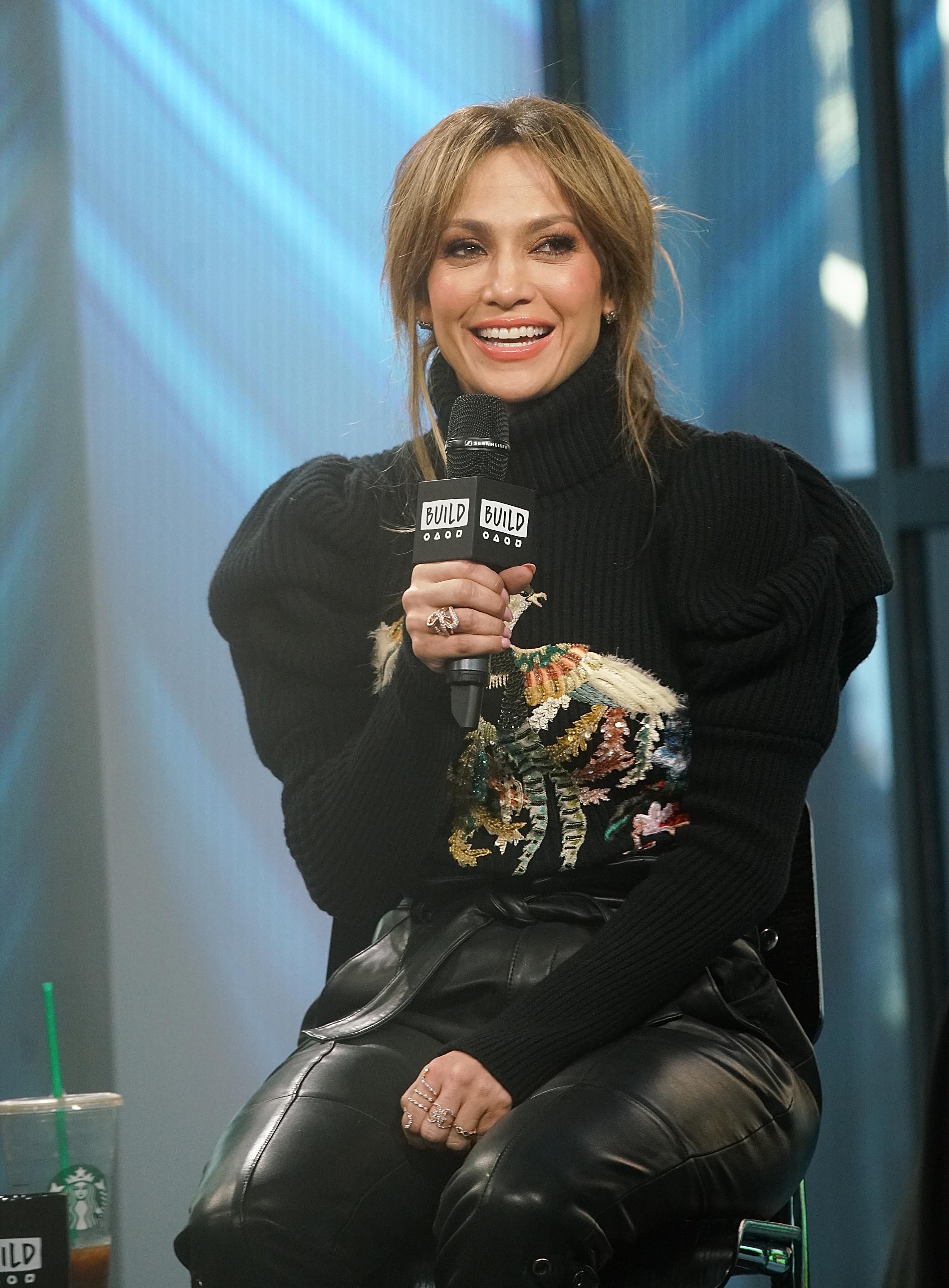 Jennifer Lopez visits the Build Series Discussing ‘Shades Of Blue’