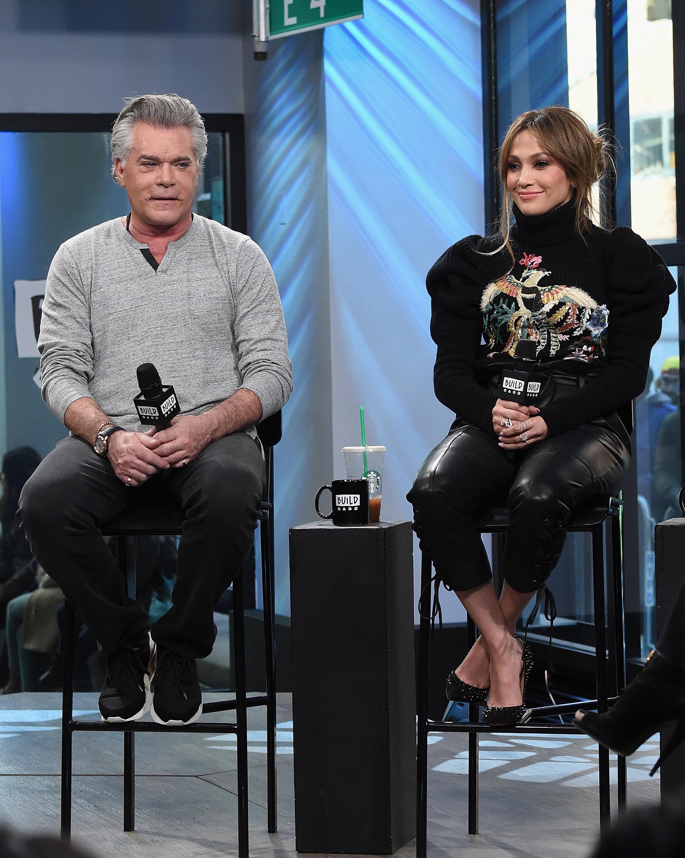 Jennifer Lopez visits the Build Series Discussing ‘Shades Of Blue’