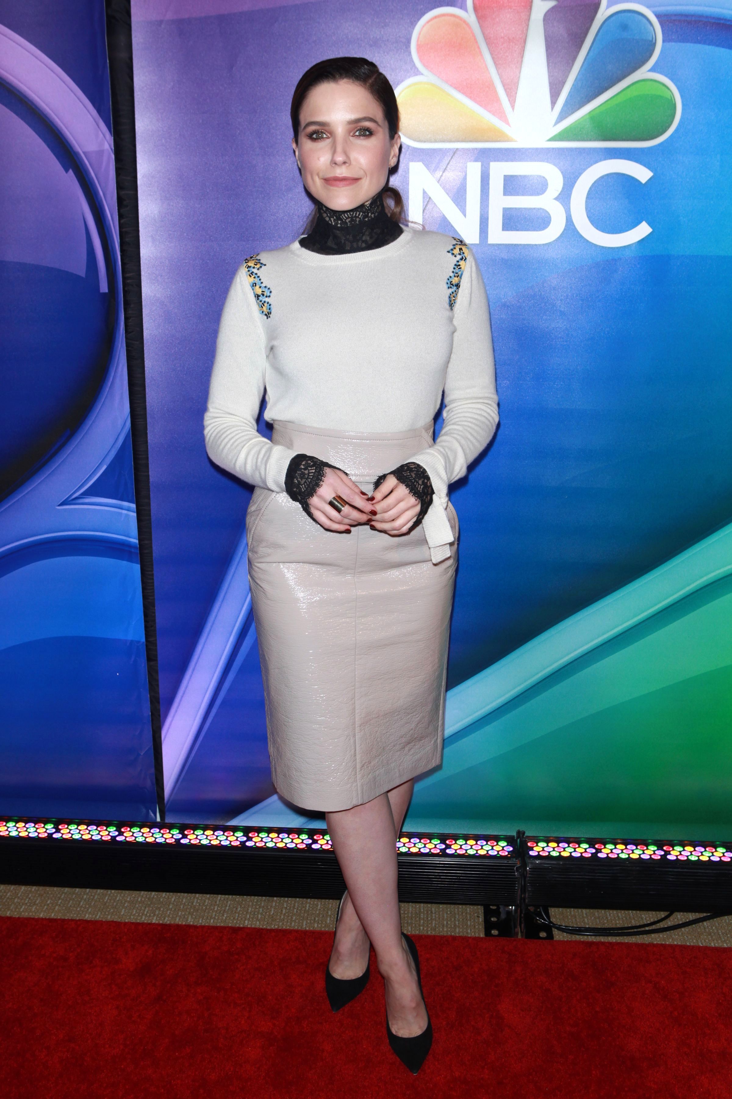 Sophia Bush attends the NBCUniversal Press Junket