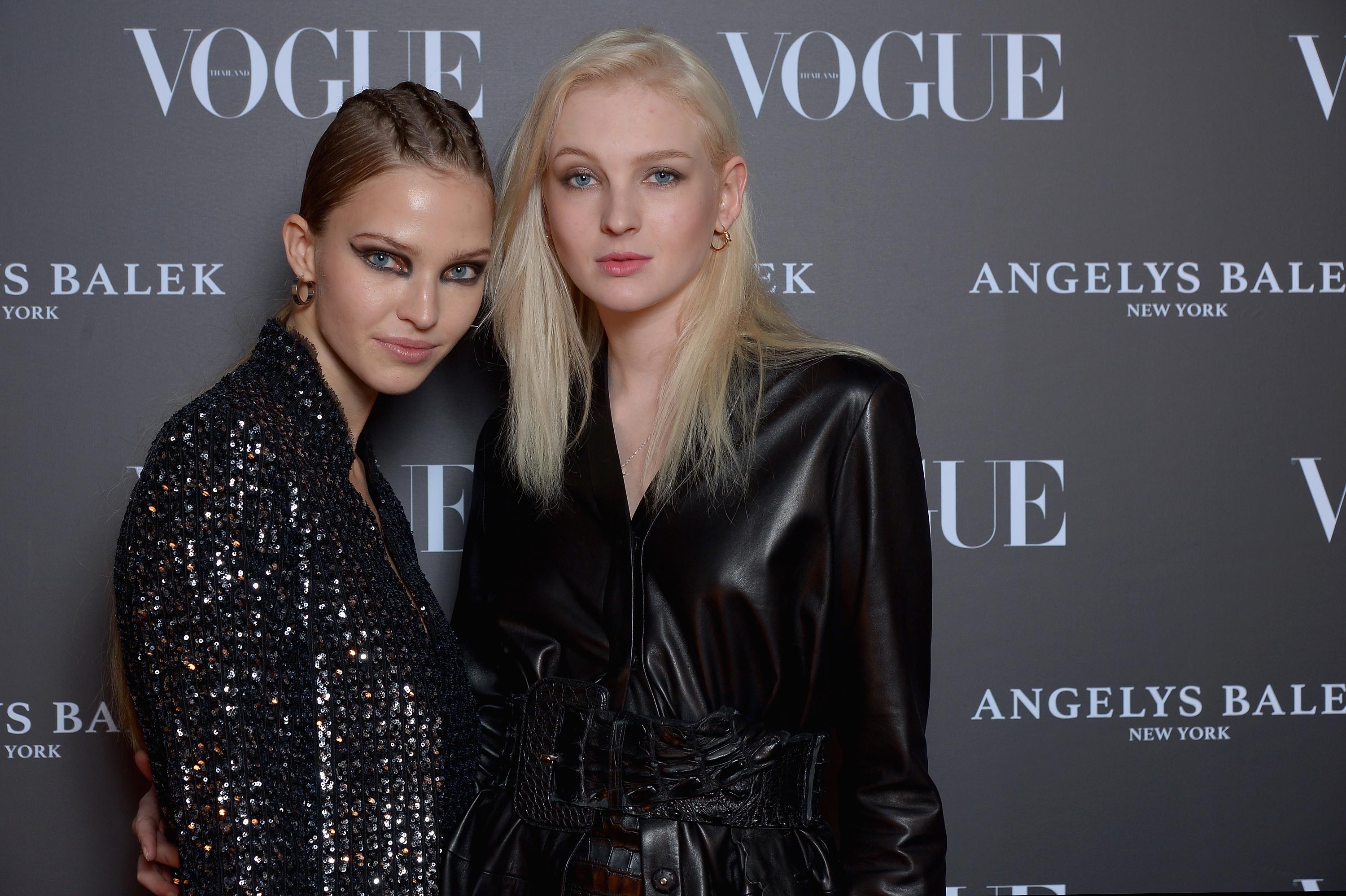Nastya Sten arrives at the Vogue Thailand & Angelys Balek Cocktail & Dinner