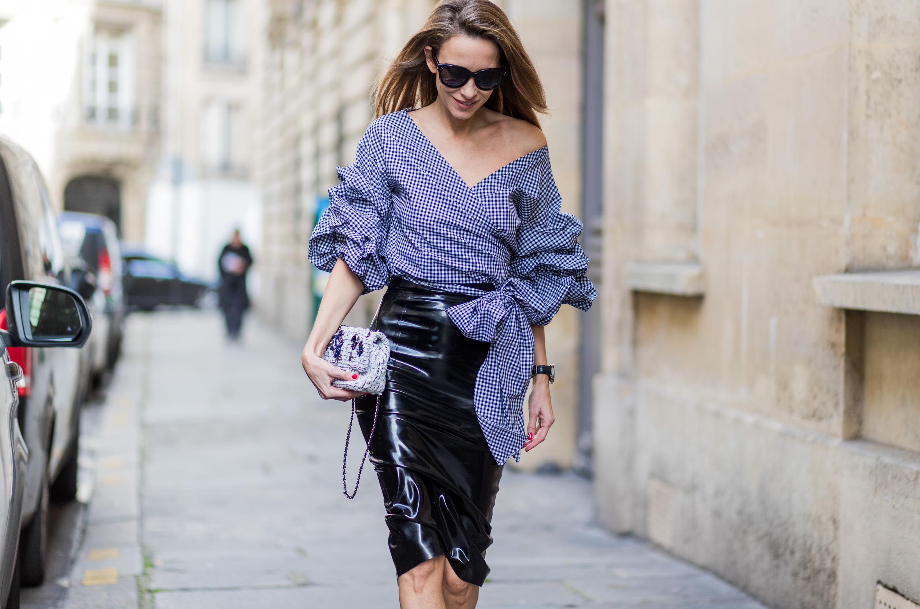 Alexandra Lapp street style in Paris #3