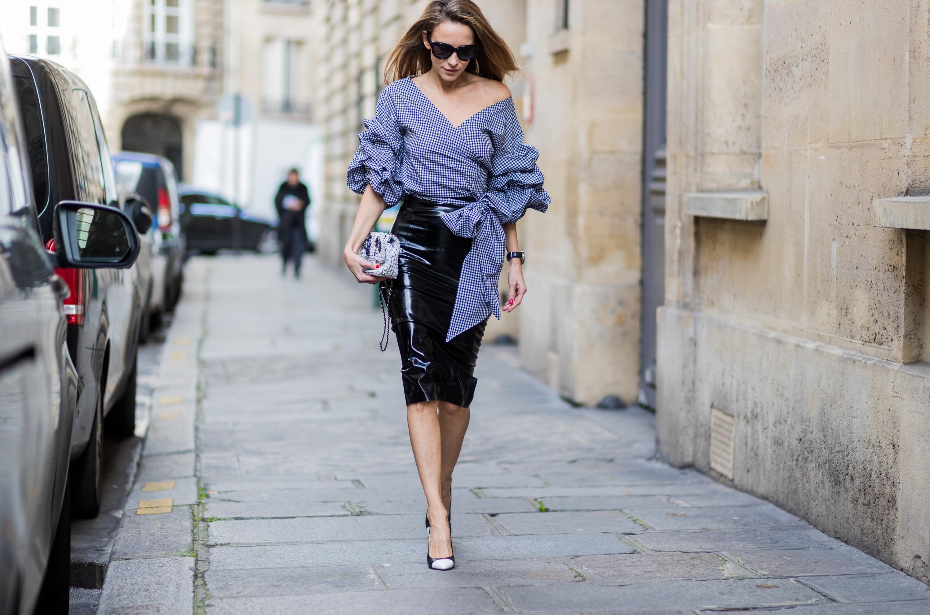 Alexandra Lapp street style in Paris #3