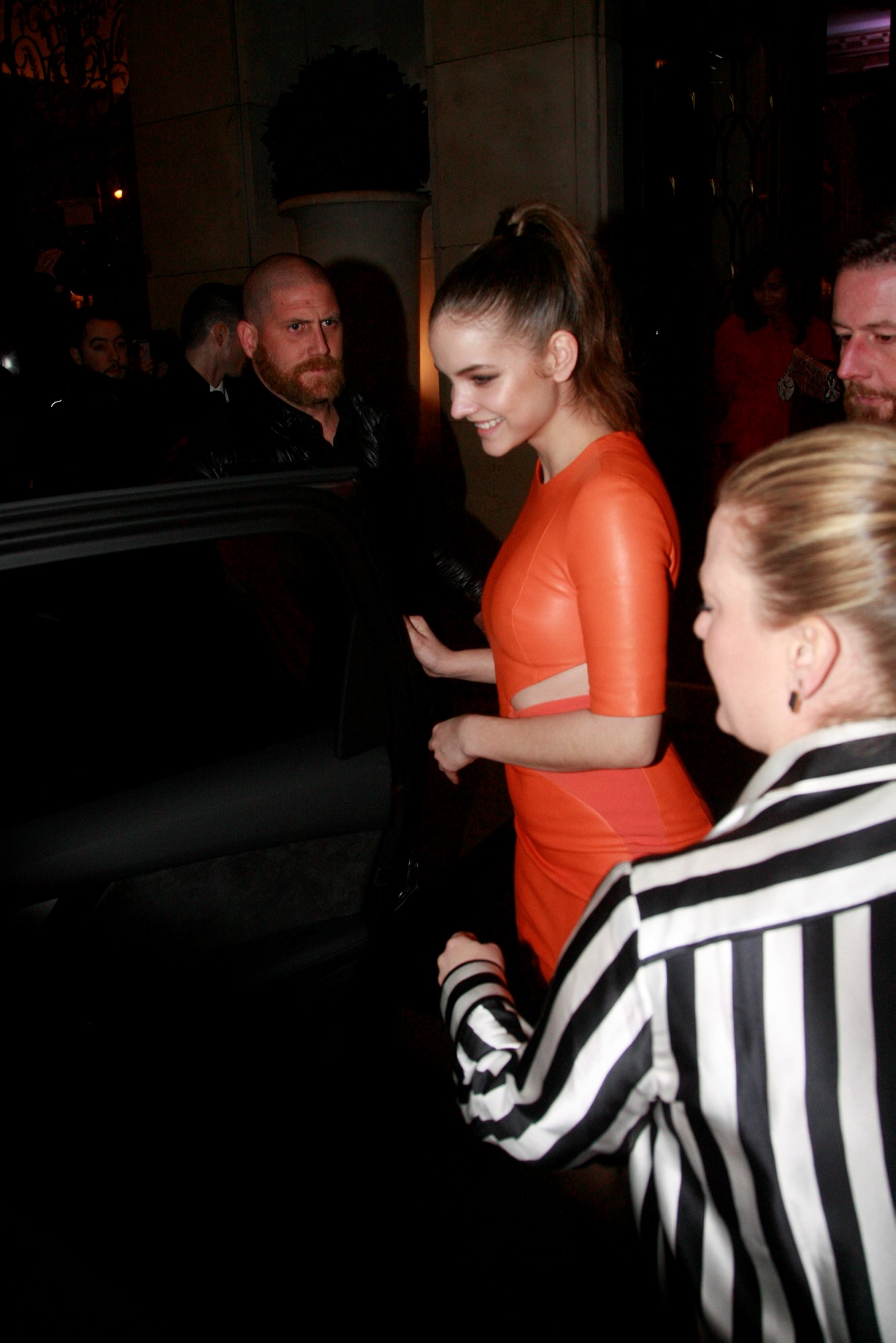 Barbara Palvin attends Paris Fashion Week Womenswear