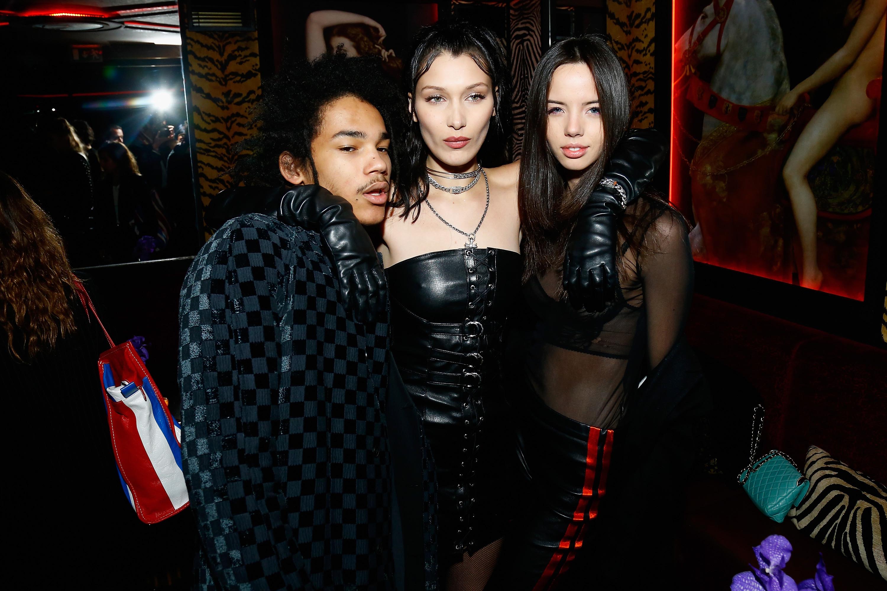 Bella Hadid attends the Chrome Hearts X Bella Hadid Collaboration Launch