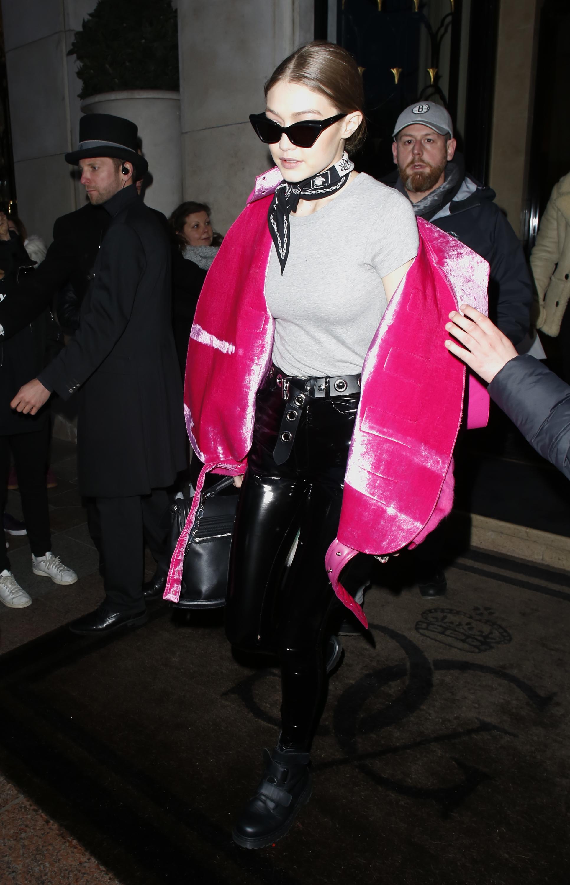 Gigi Hadid at George V Hotel