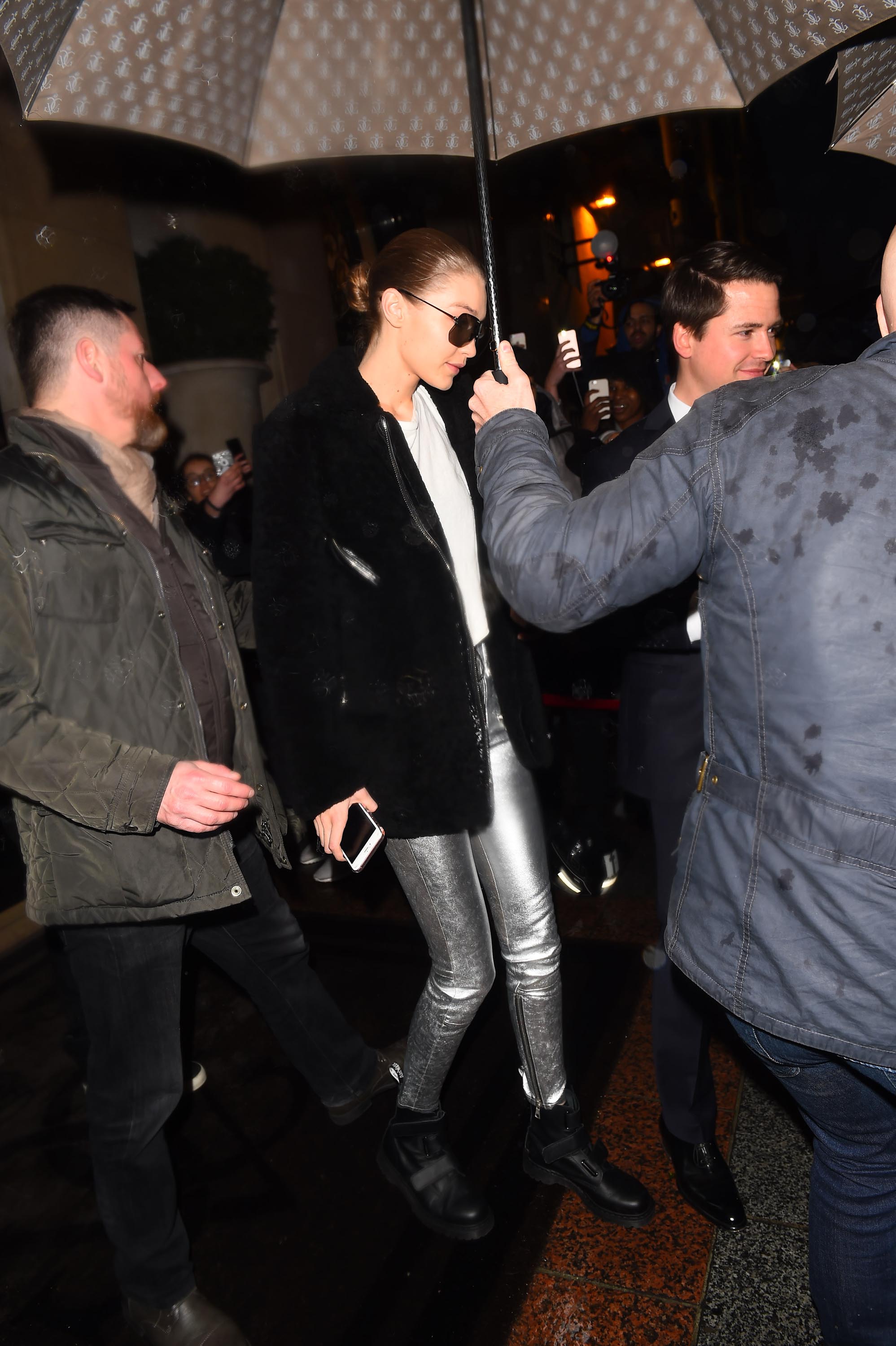 Gigi Hadid out in Paris