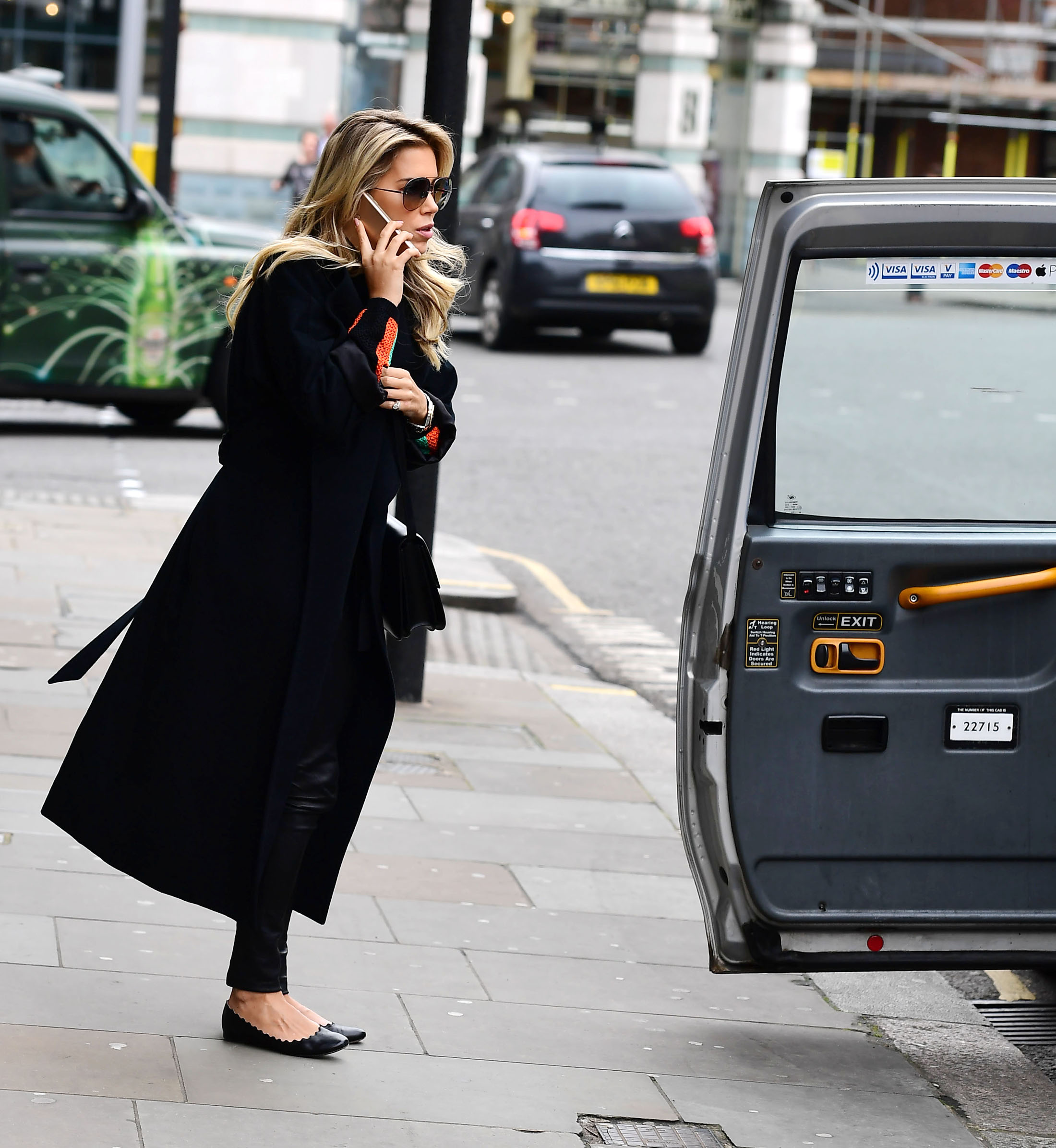 Sylvie Meis out shopping in London