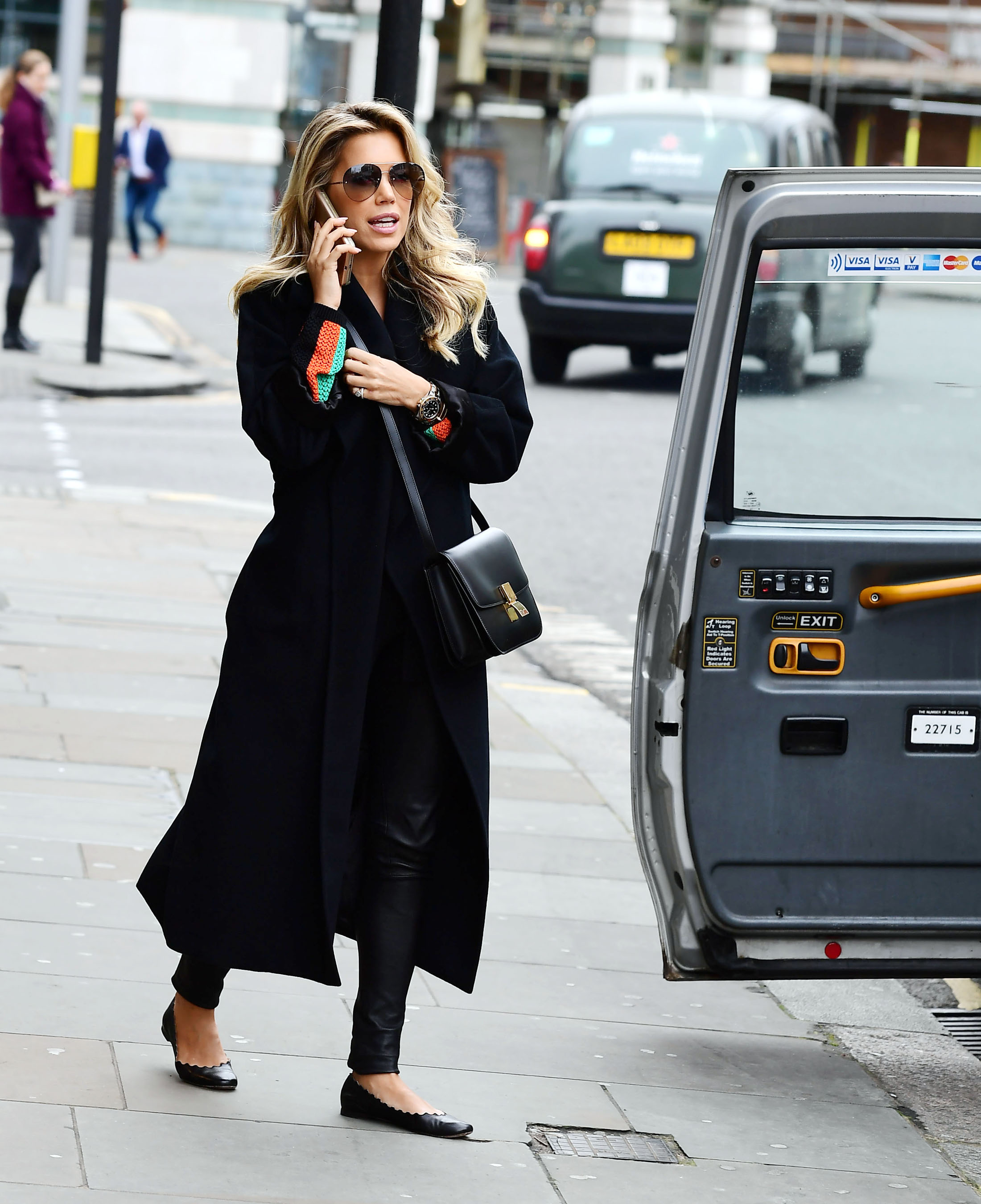 Sylvie Meis out shopping in London