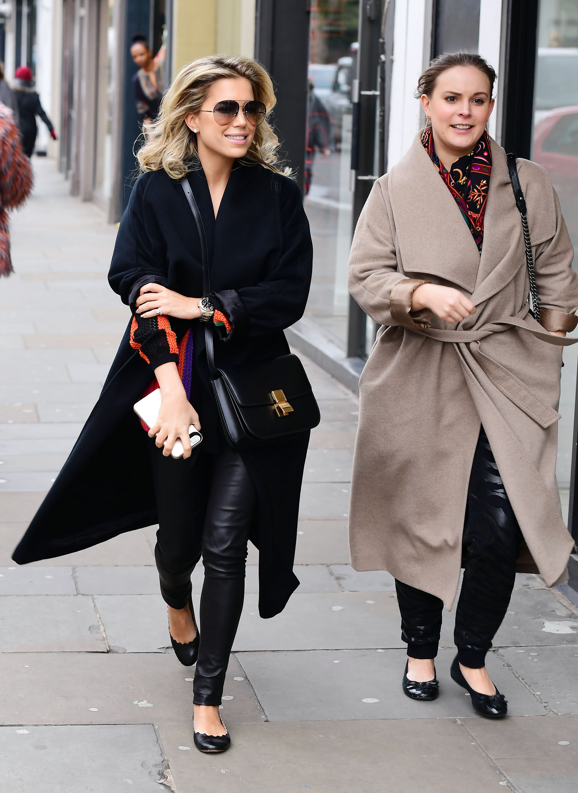 Sylvie Meis out shopping in London