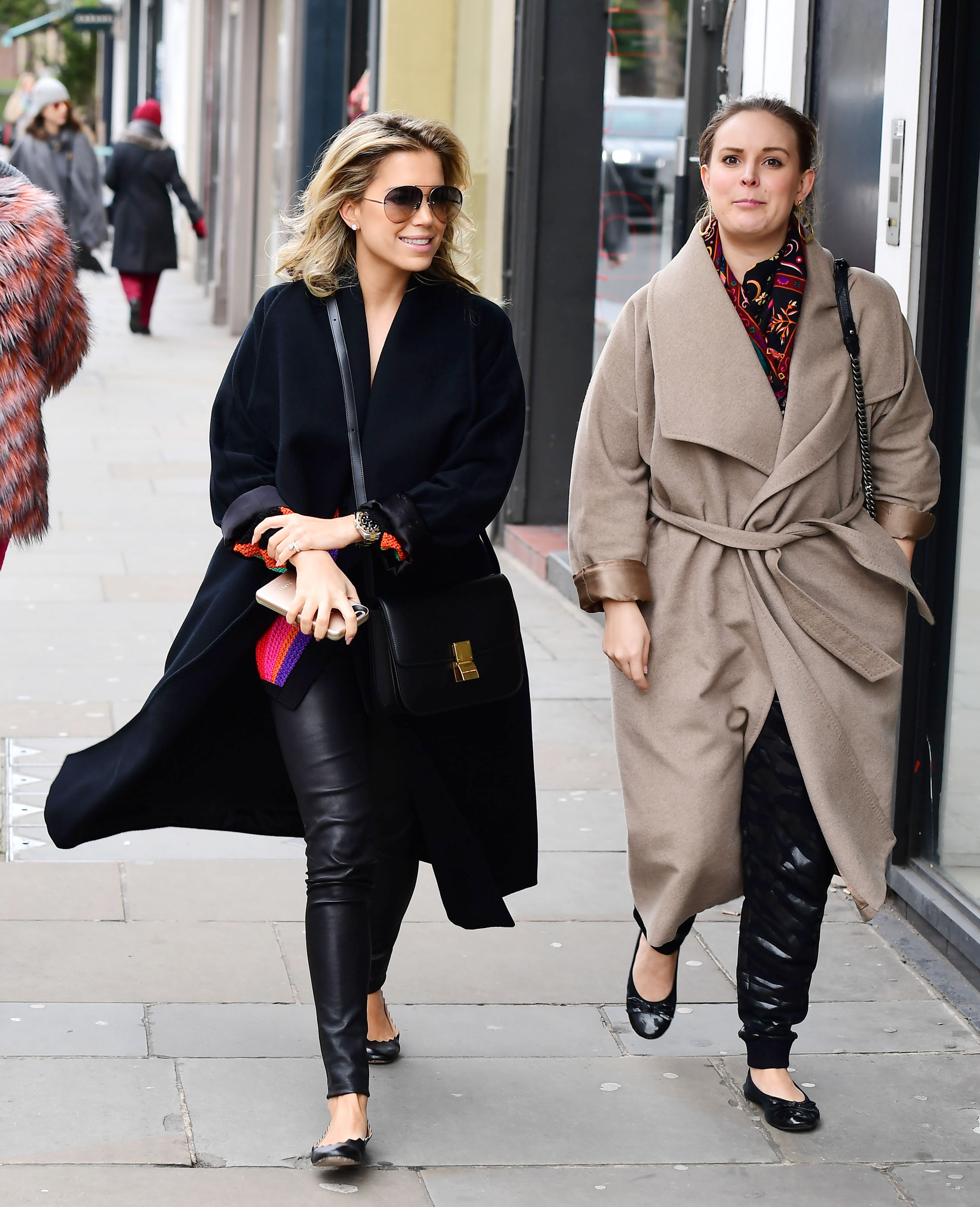 Sylvie Meis out shopping in London