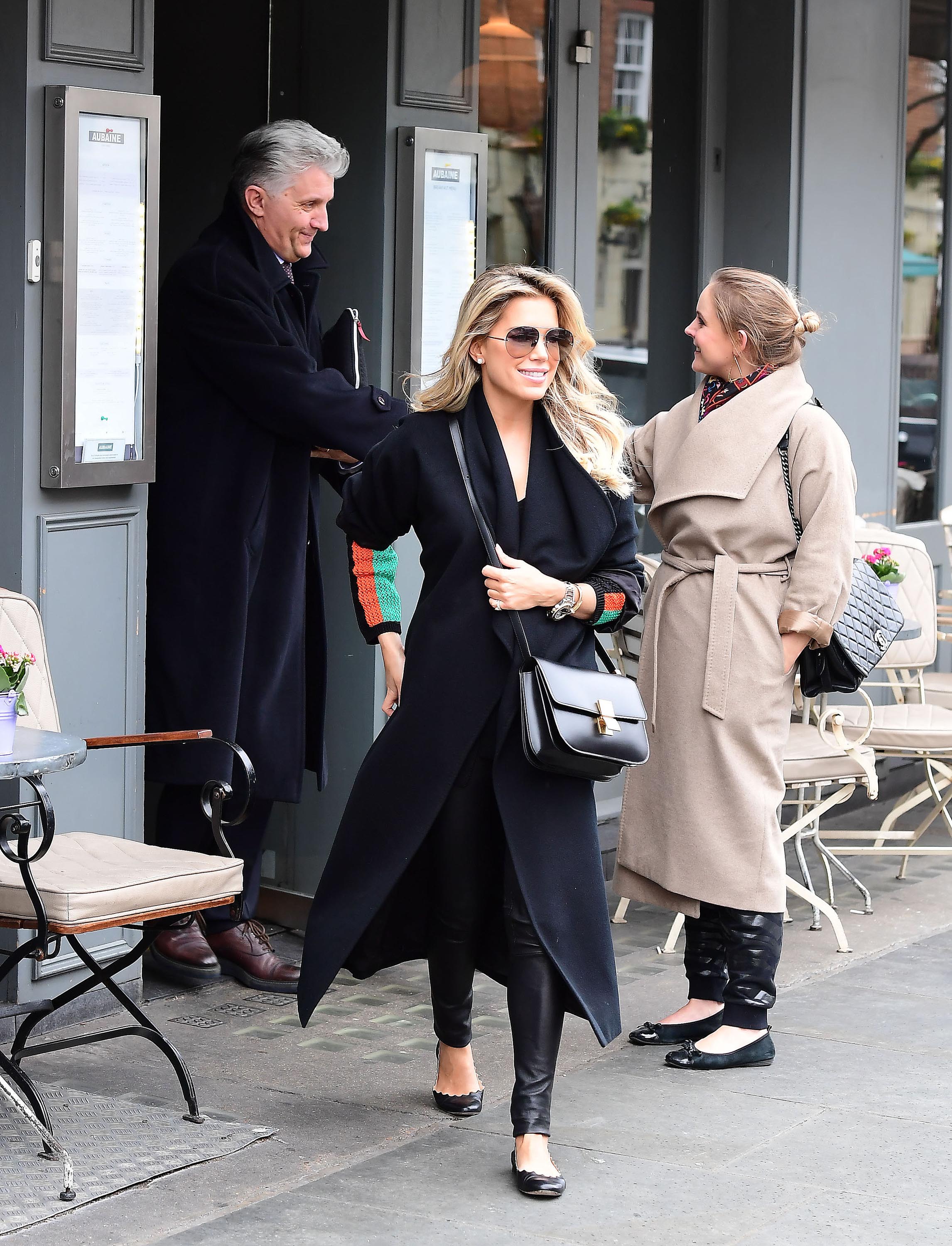 Sylvie Meis out shopping in London