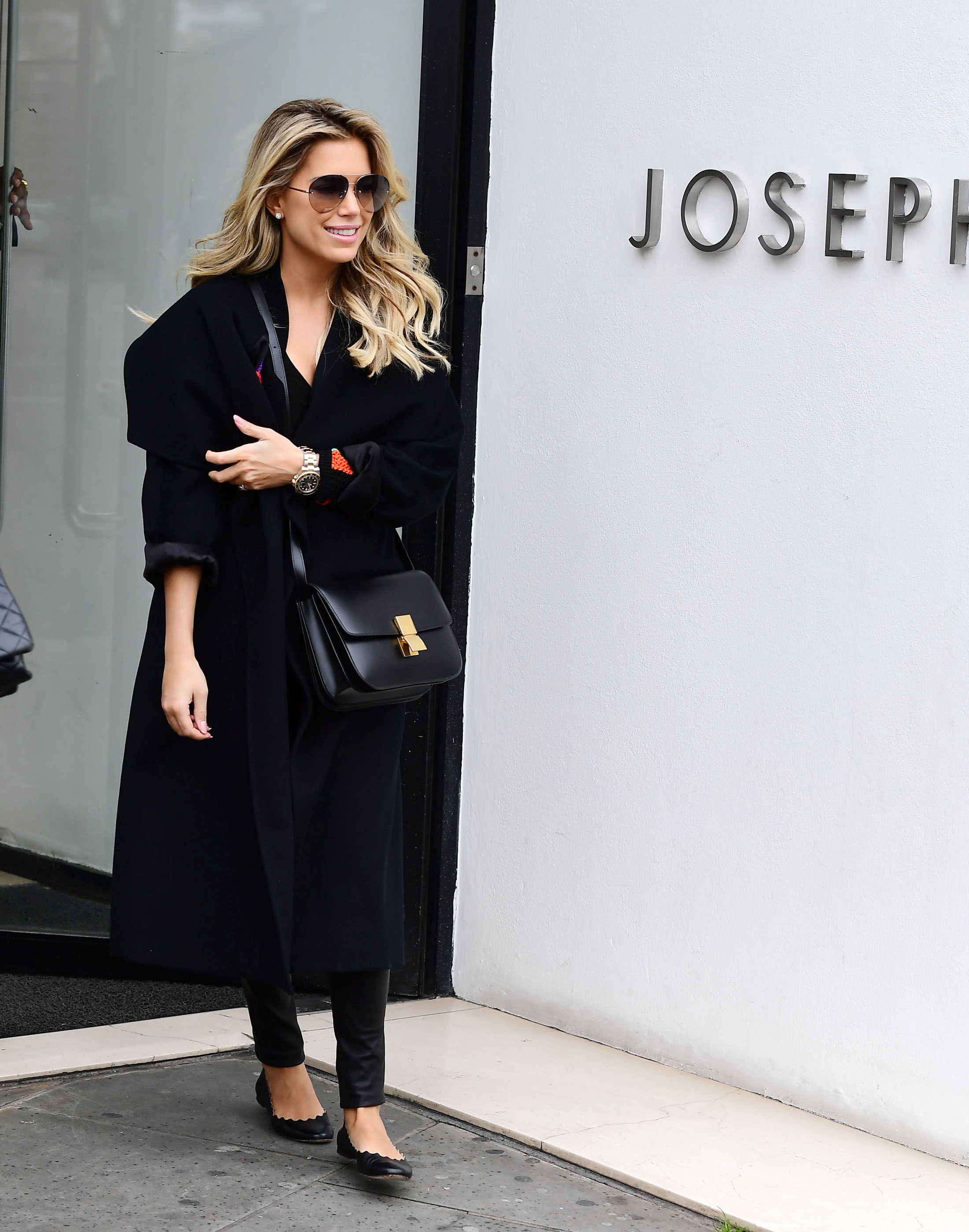 Sylvie Meis out shopping in London