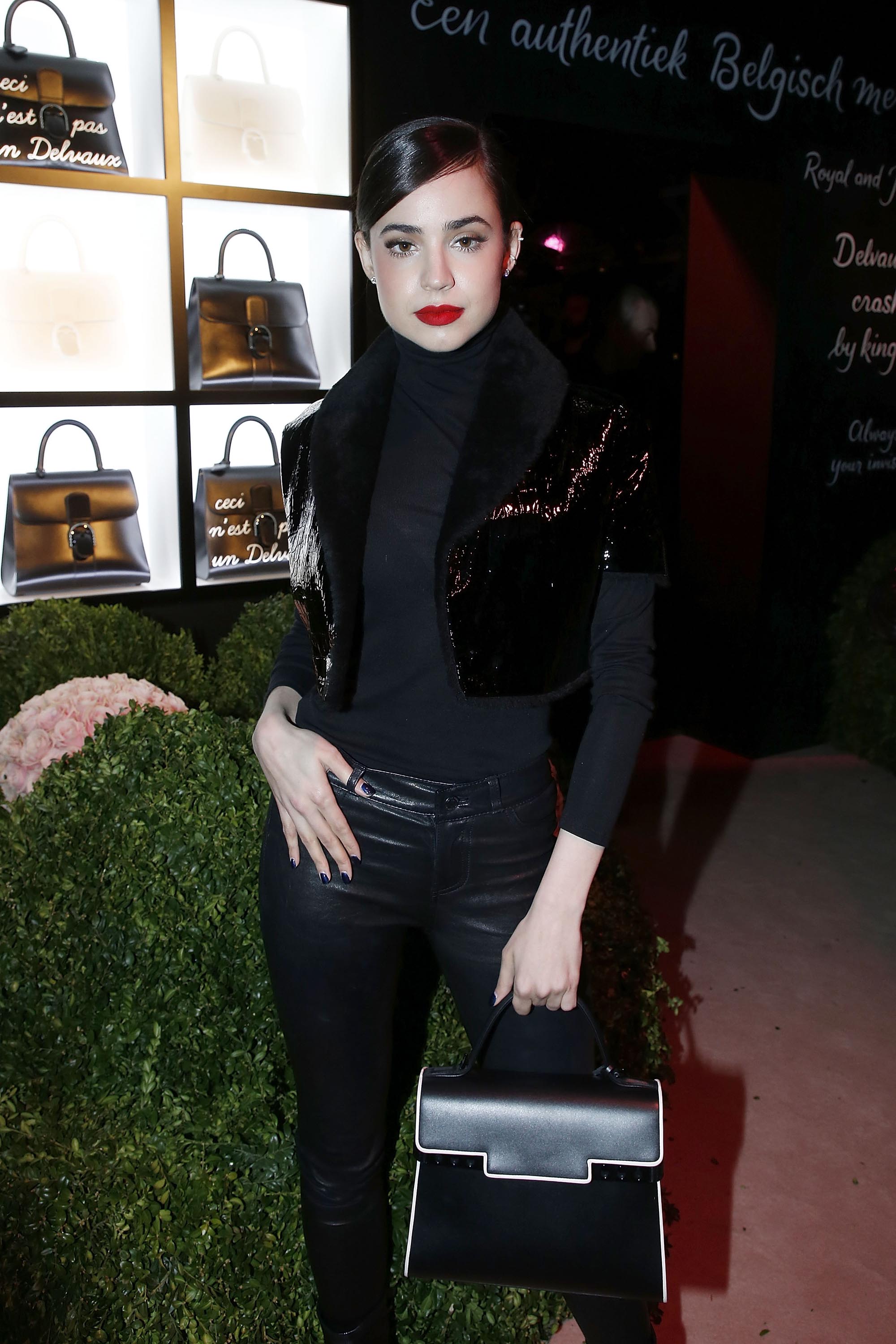 Sofia Carson attends Delvaux Cocktail