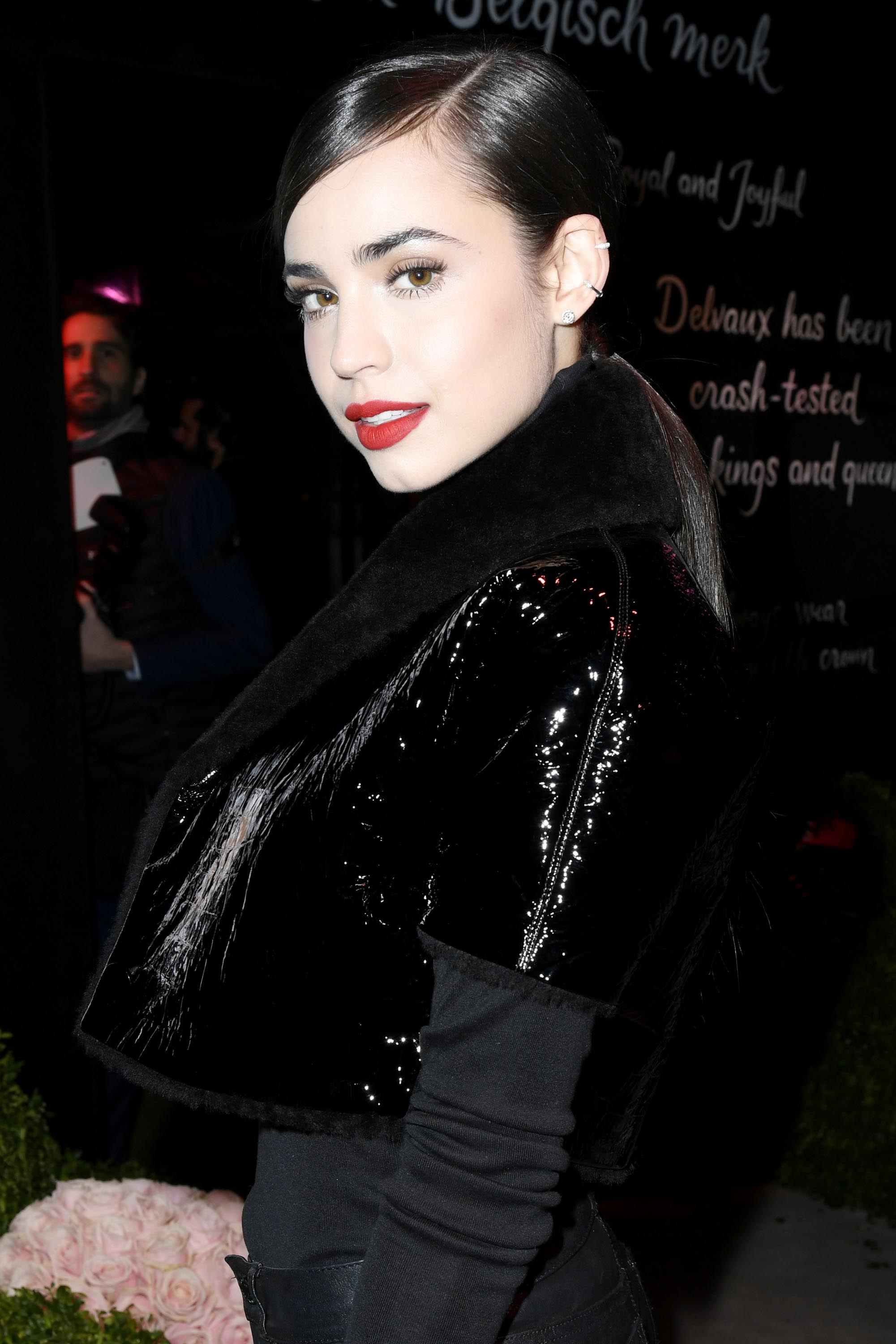 Sofia Carson attends Delvaux Cocktail