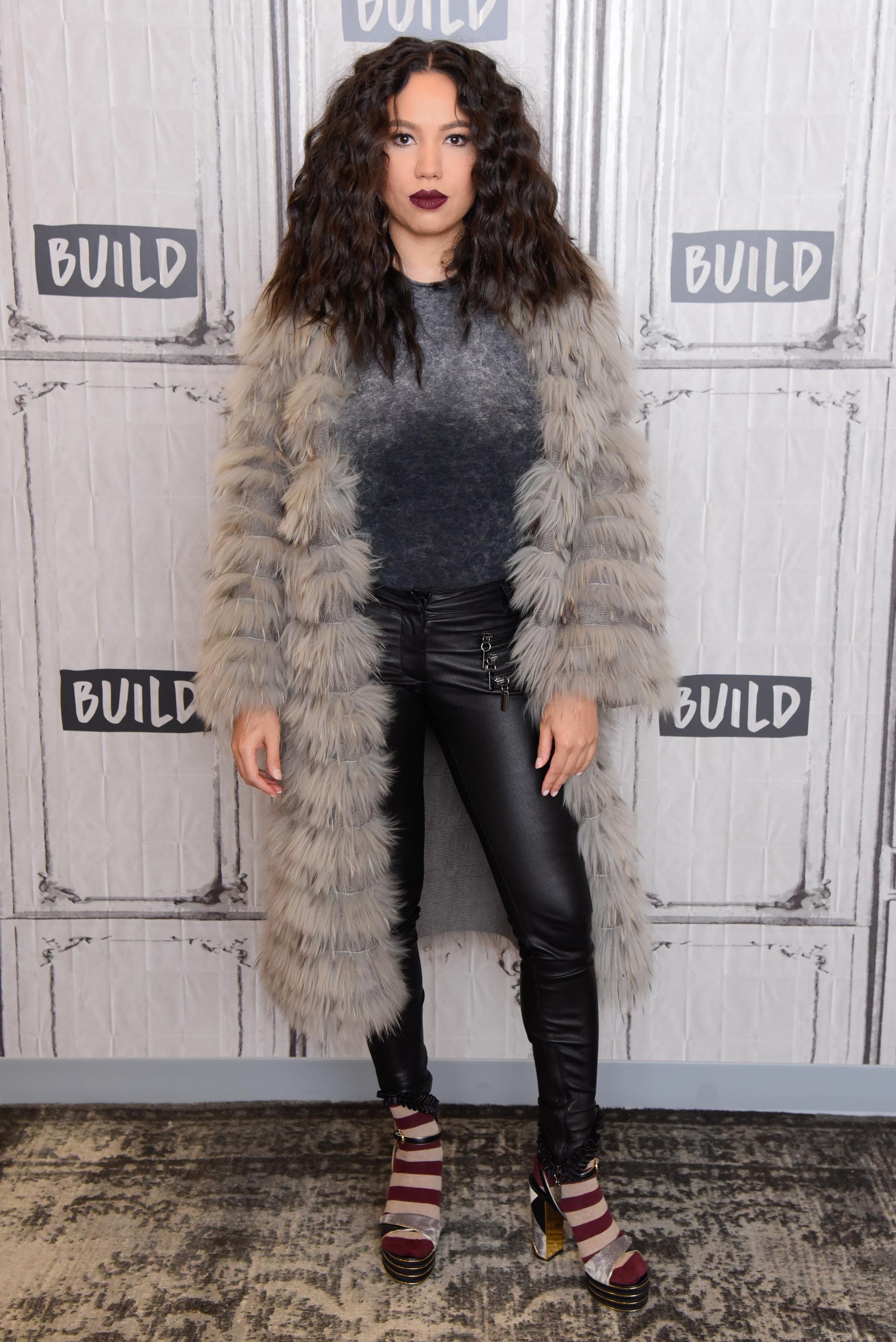 Jurnee Smollett-Bell attends the Build series to discuss ‘Underground’