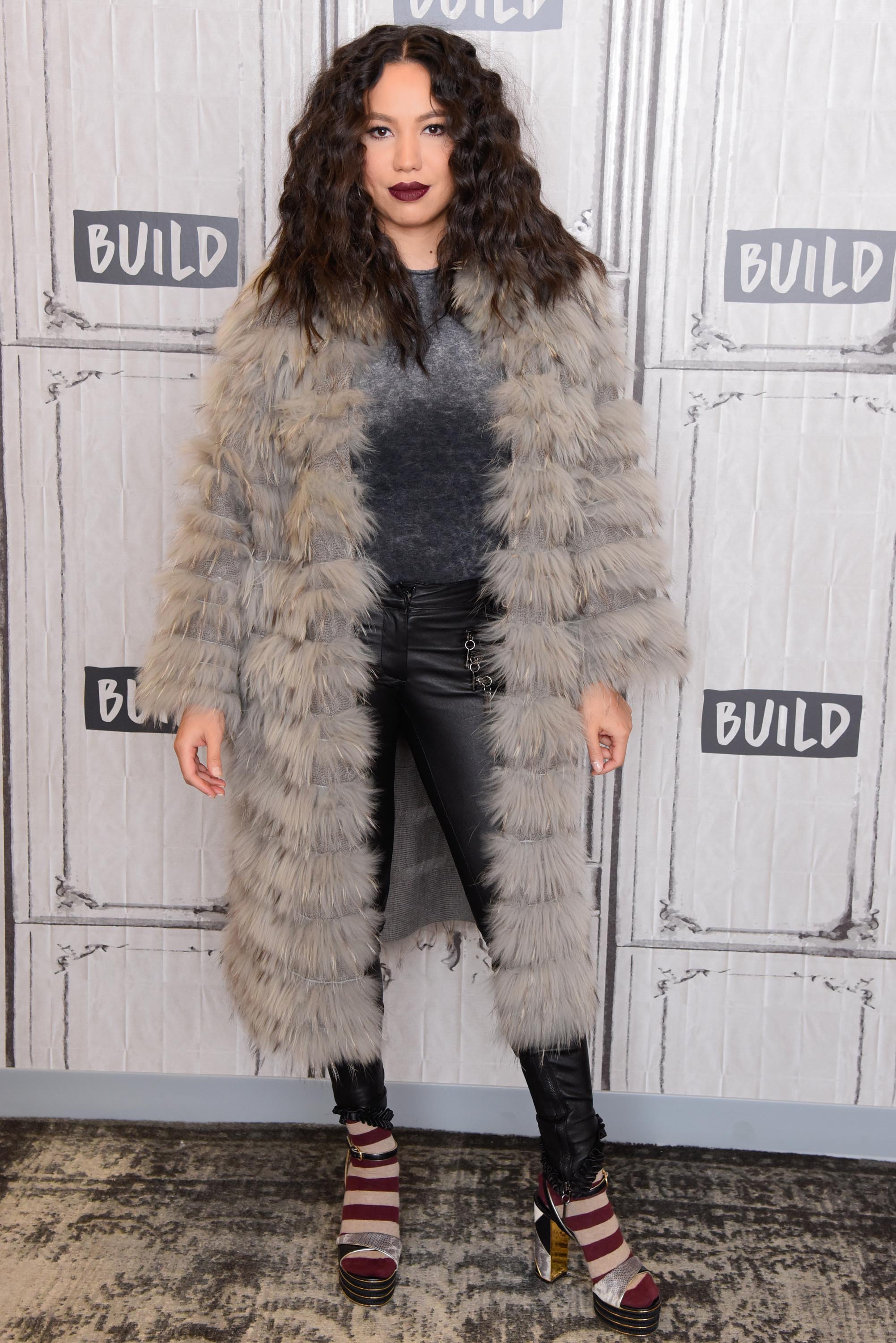 Jurnee Smollett-Bell attends the Build series to discuss ‘Underground’