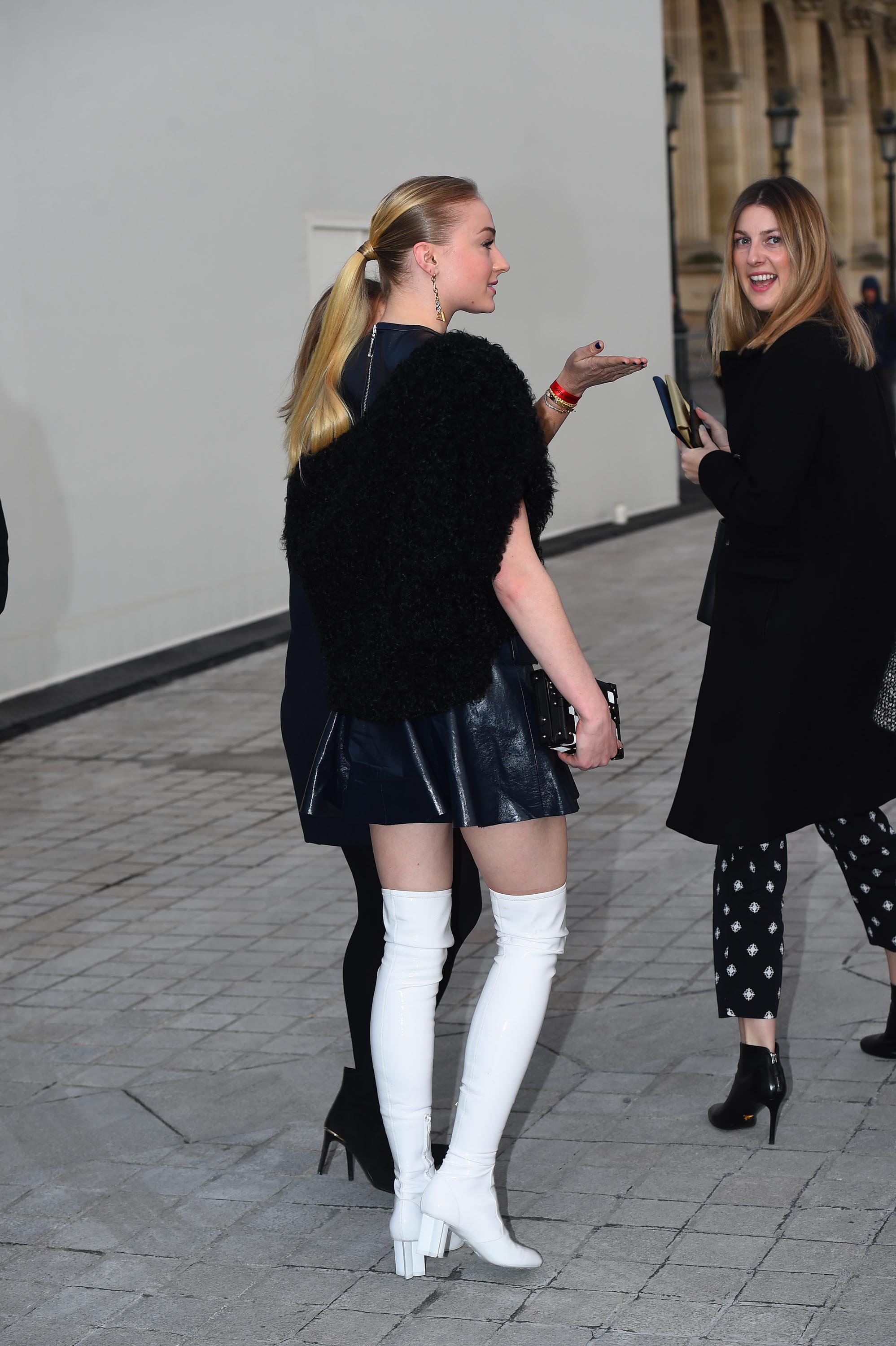 Sophie Turner attends Louis Vuitton Show