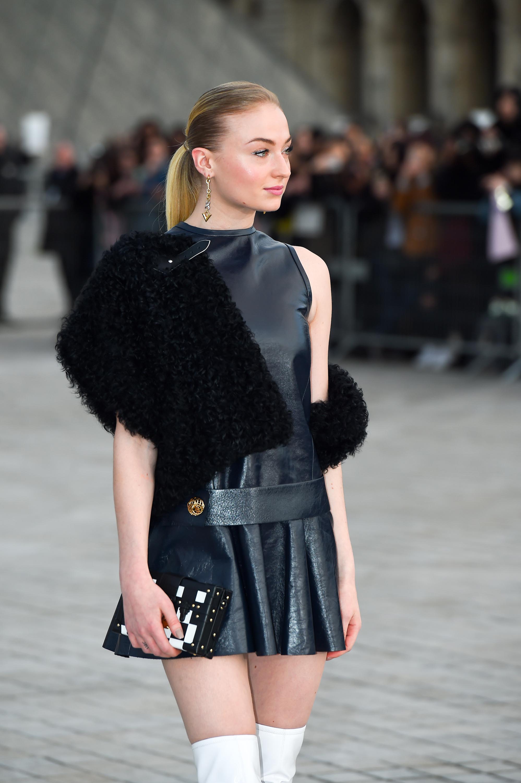 Sophie Turner attends Louis Vuitton Show