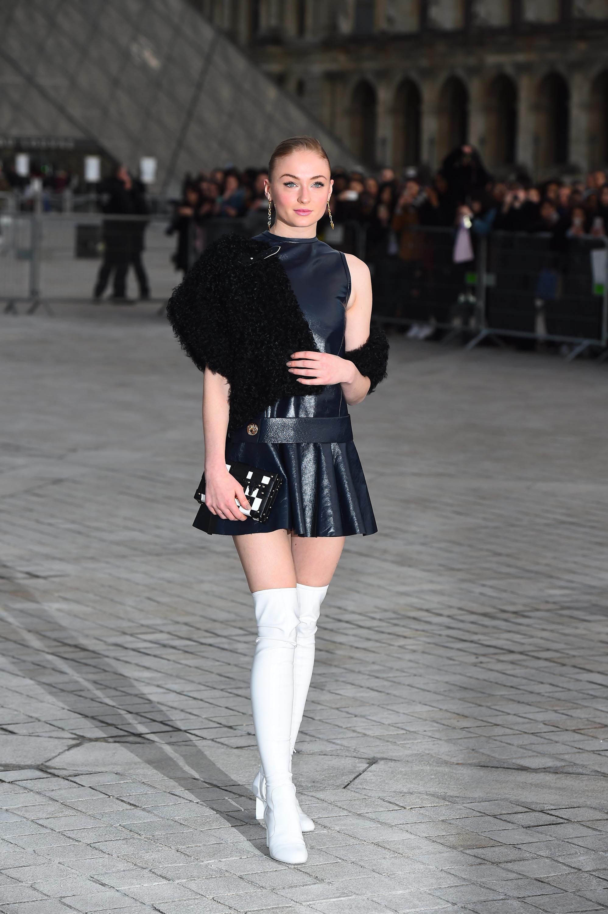 Sophie Turner attends Louis Vuitton Show